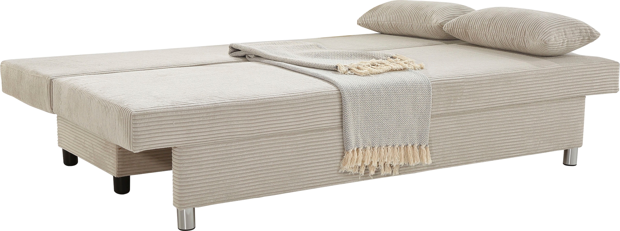 Jockenhöfer Gruppe Schlafsofa »B: 191 cm, Liegefl. 120x191 cm« mit Bettfunktion & Bettkasten