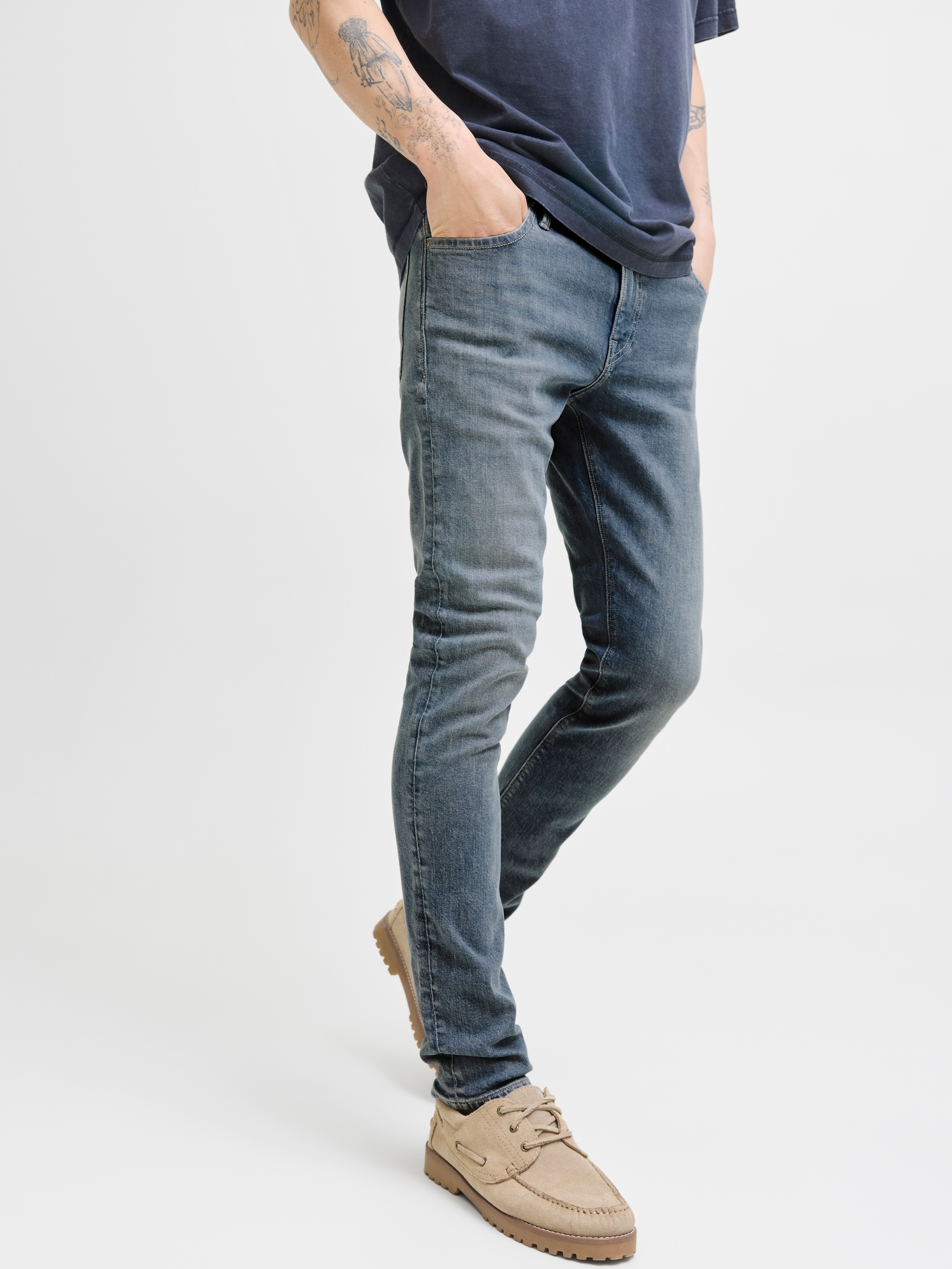 Jack & Jones Slim-fit-Jeans »JJIGLENN JJFELIX AM 646 NOOS«