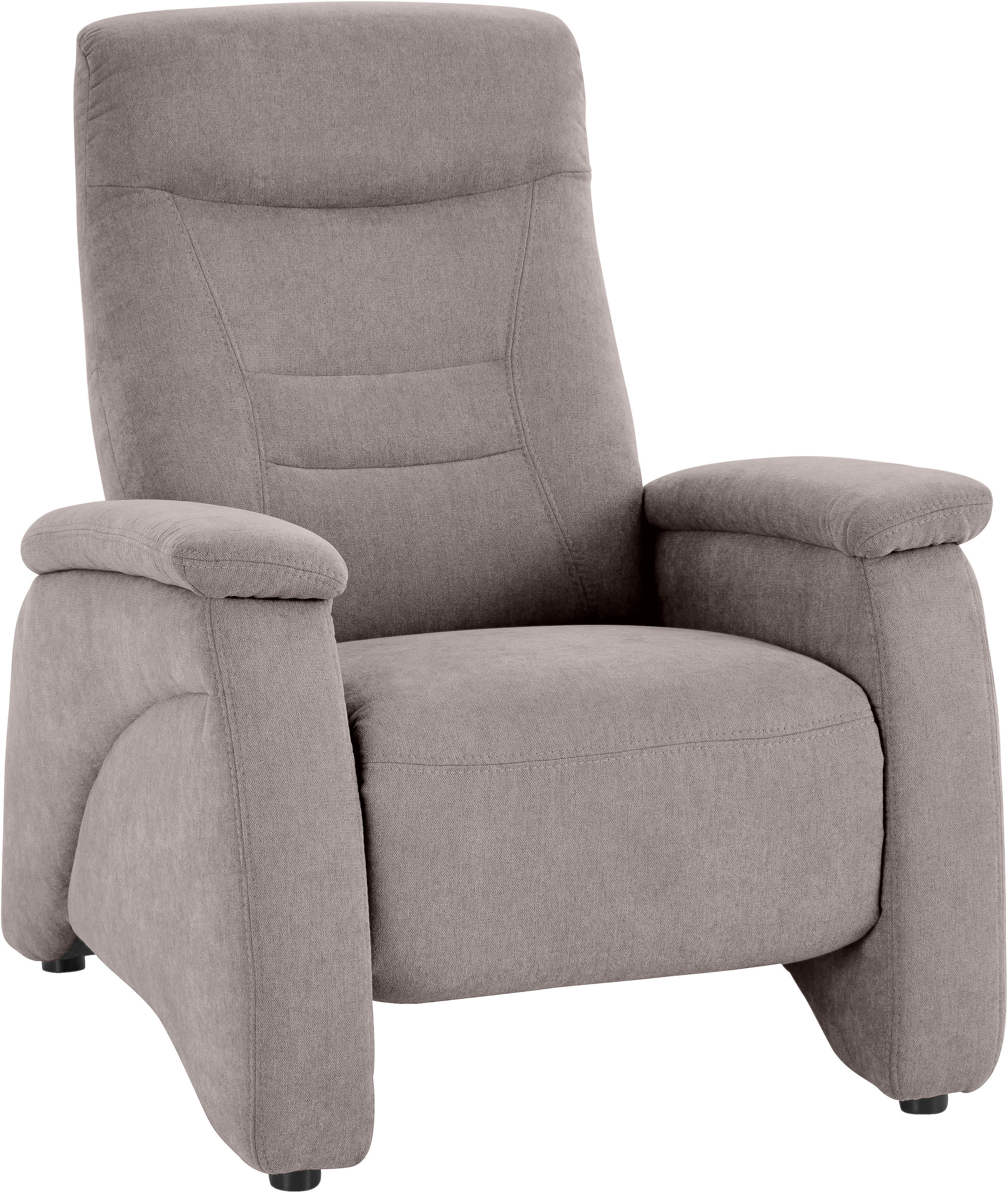 exxpo - sofa fashion Relaxsessel »Ascoli, Relaxsessel, Loungesessel, Hochlehnsessel« mit Relaxfunktion