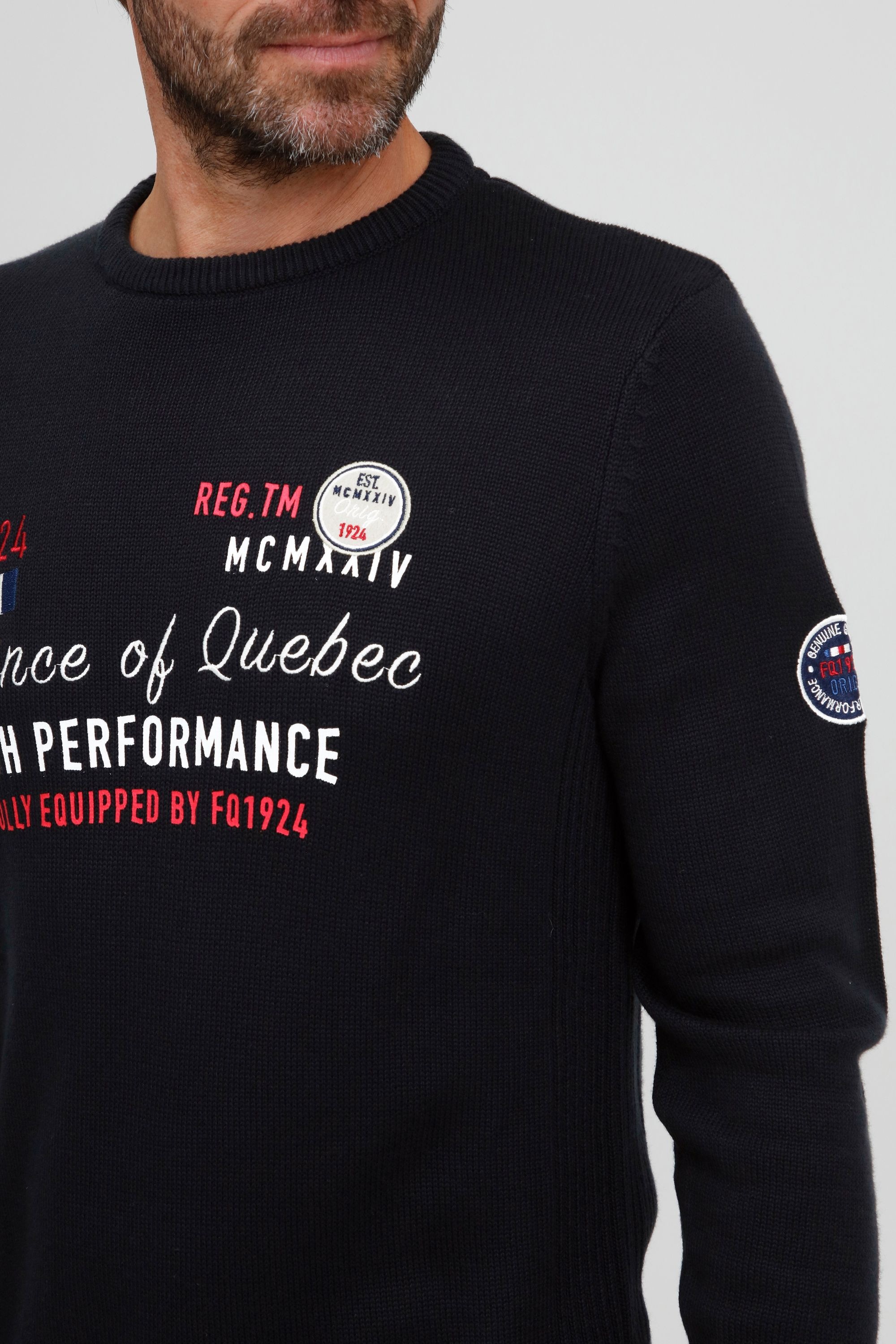 FQ1924 Strickfleece-Pullover »Strickpullover FQErlo«
