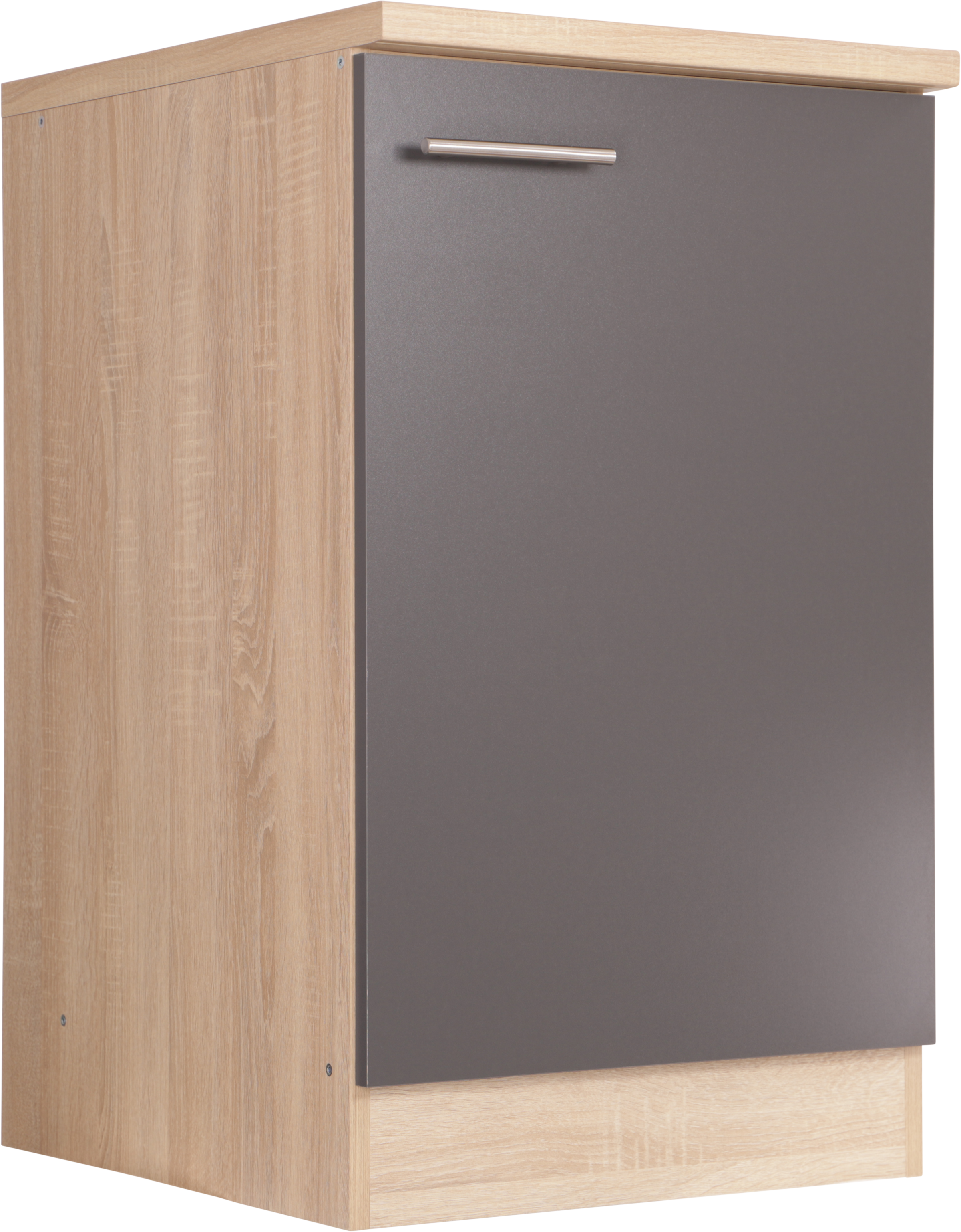 RESPEKTA Spülenschrank "Merle" Breite 50 cm, Soft-Close, Griffe aus Metall, 85 cm Arbeitshöhe