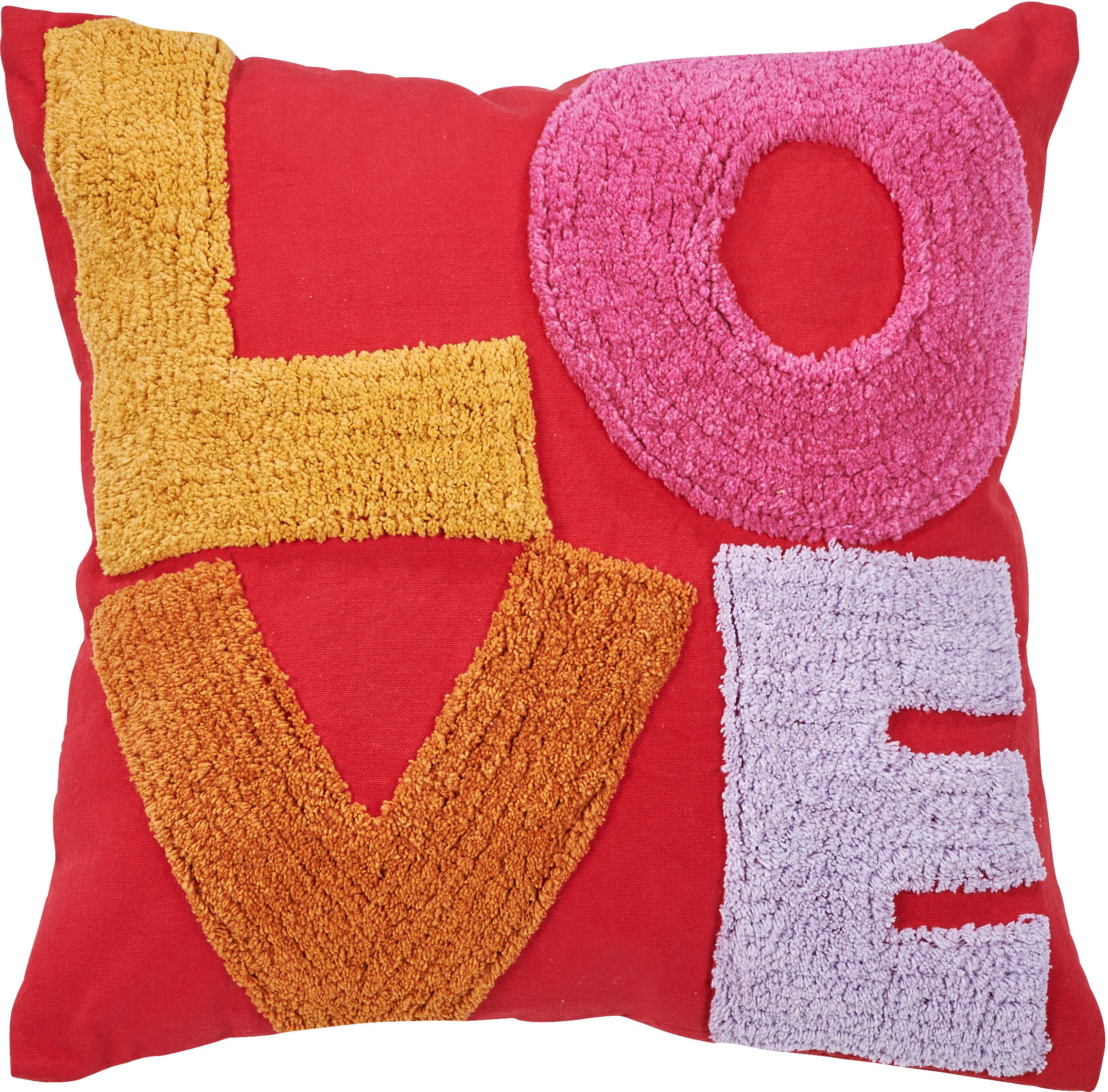 Dekokissen »CUSHION HAPPY L.O.V.E«