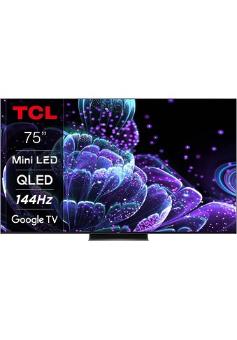TCL QLED Mini LED-Fernseher »75C835X2«, 189 cm/75 Zoll, 4K Ultra HD, Google... kaufen