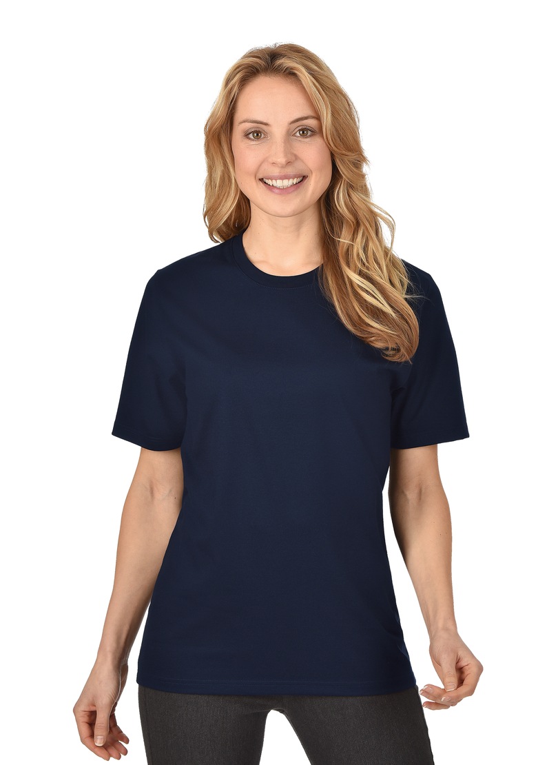Trigema T-Shirt »TRIGEMA T-Shirt DELUXE Baumwolle«