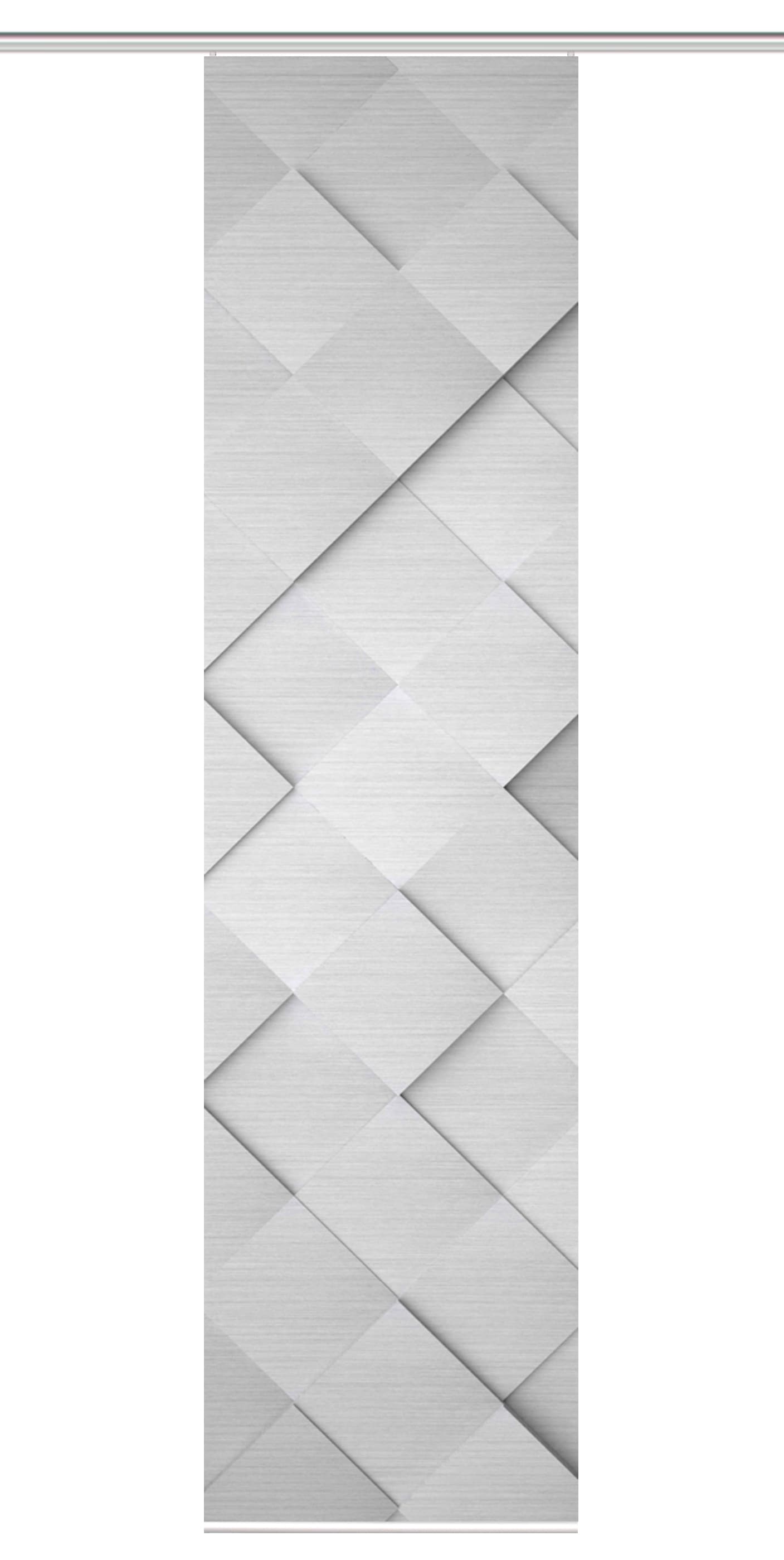 HOME in green Schiebegardine »SYLVIA« Paneelwagen 1 Stk. tlg. DIGITALBEDRUCKT, BAMBUSOPTIK RECYCELT