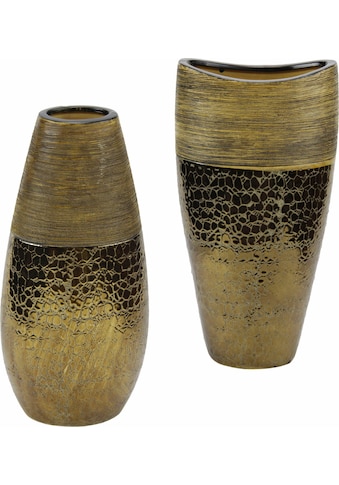 Home affaire Dekovase »Keramik-Vasen«, (Set, 2 St.) kaufen