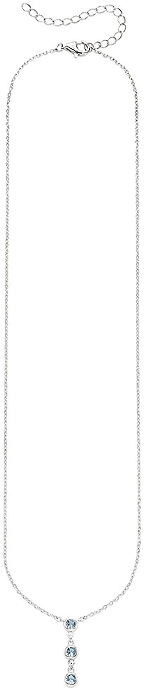HECHTER PARIS Kette mit Anhänger »Schmuck Geschenk Silber 925 Halsschmuck Halskette mit Anhänger«, mit Zirkonia (synth.)