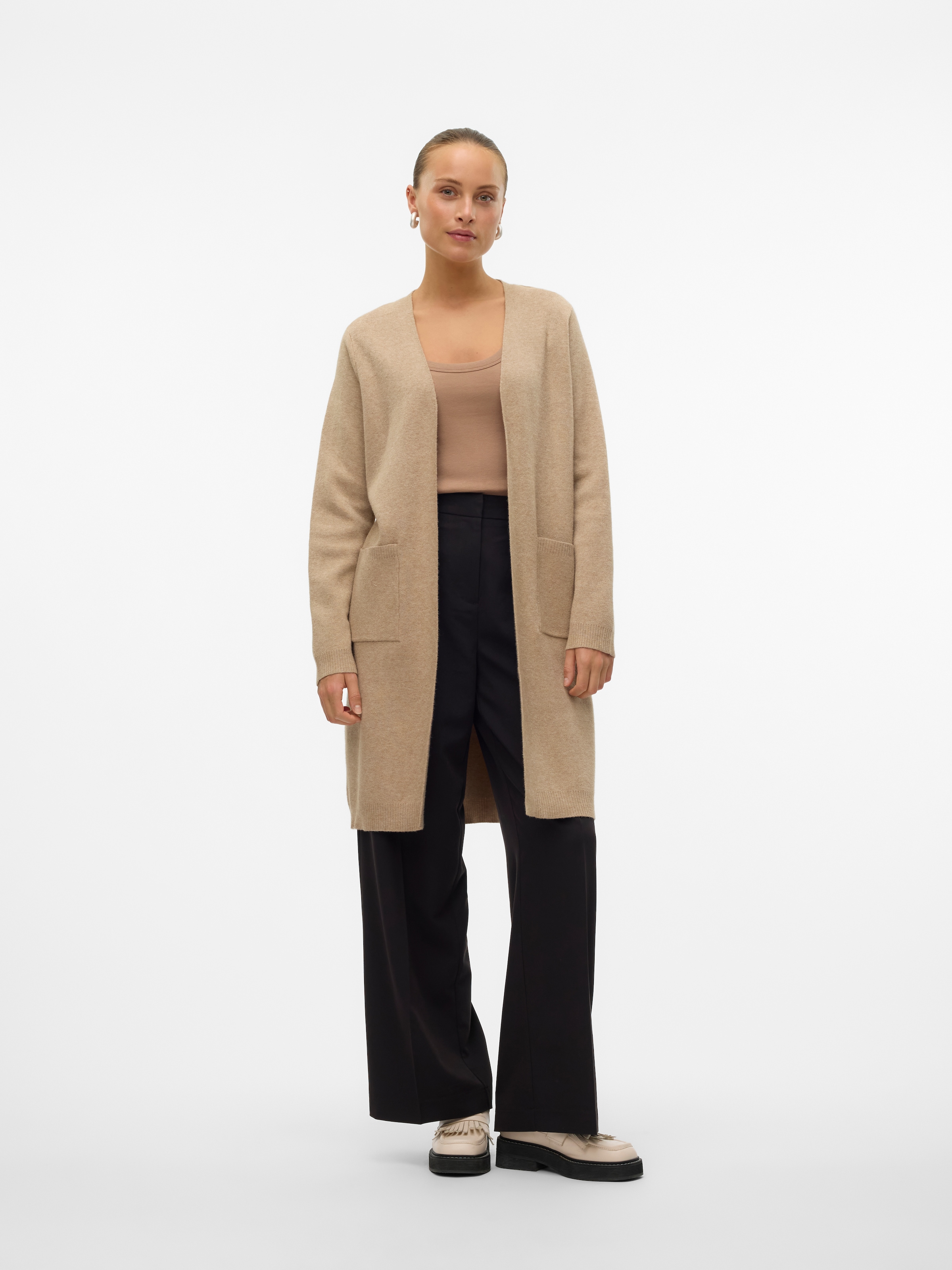 Vero Moda Longstrickjacke »VMSABA LS POCKET COATIGAN GA NOOS«