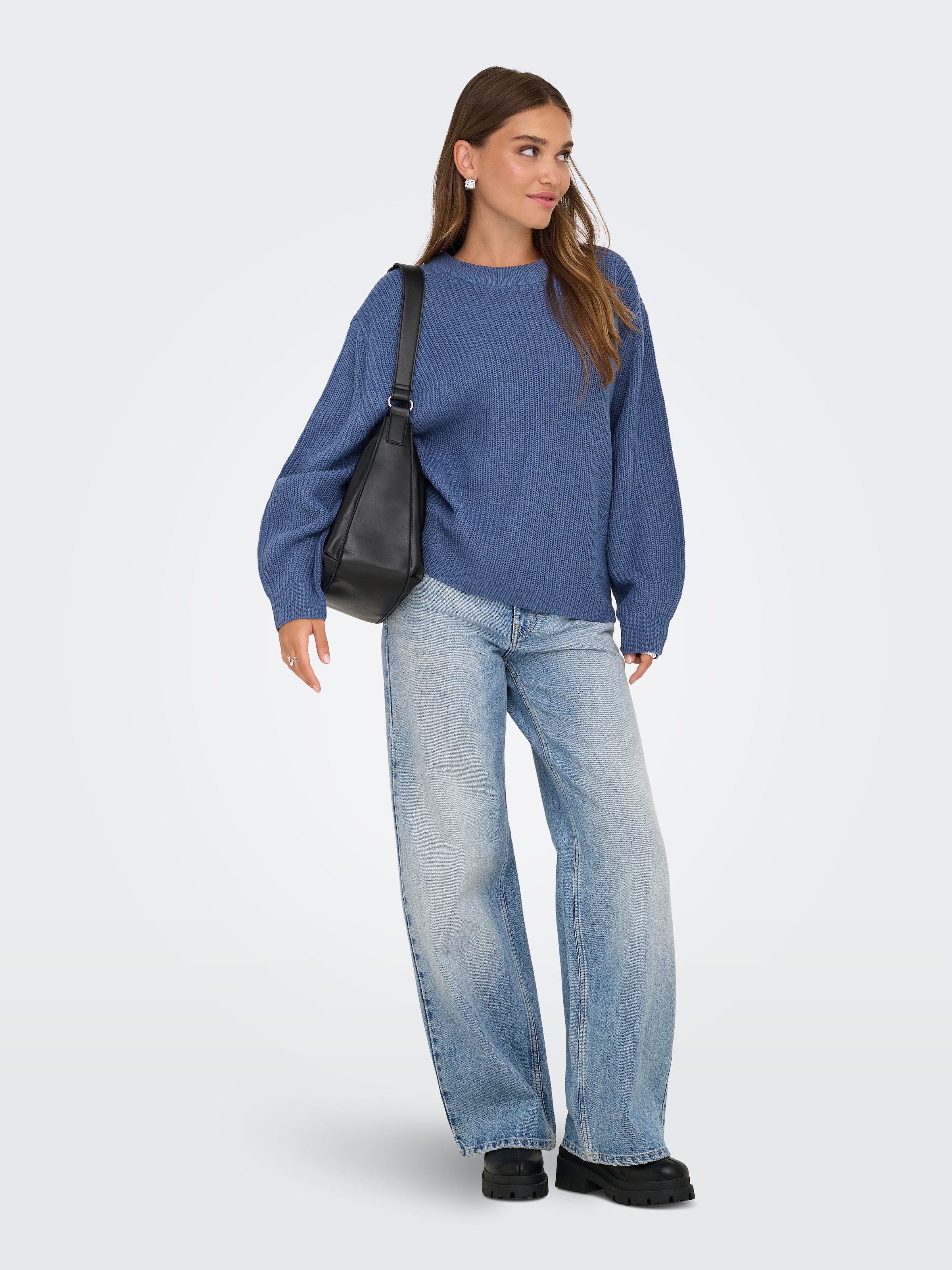 ONLY Strickpullover »ONLMILOUZ LS RIB PULLOVER KNT NOOS«