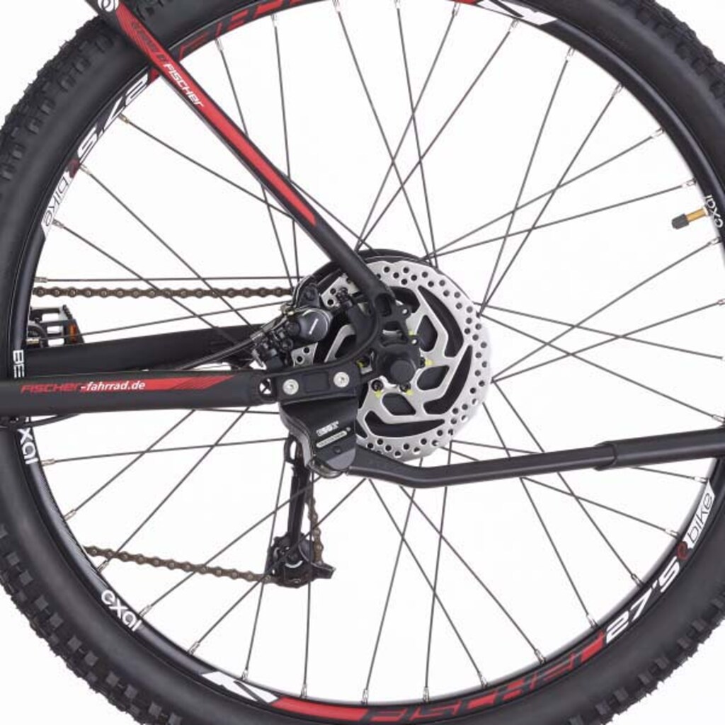 FISCHER Fahrrad E-Bike »MONTIS EM 1726 557«, 10 Gang, (mit Akku-Ladegerät-mit Werkzeug)