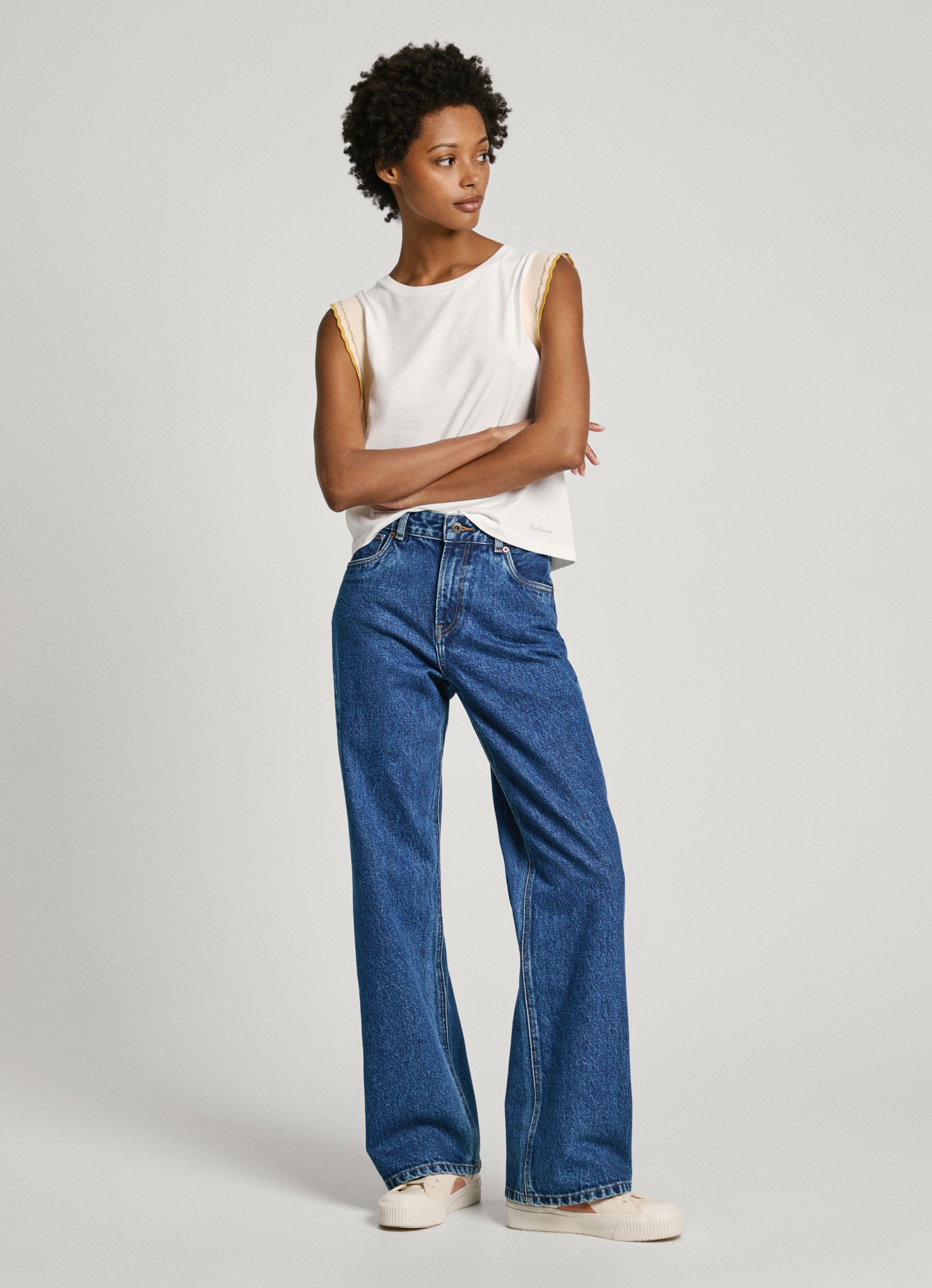 Pepe Jeans Loose-fit-Jeans »LOOSE ST JEANS HW«, mit geradem, weitem Bein