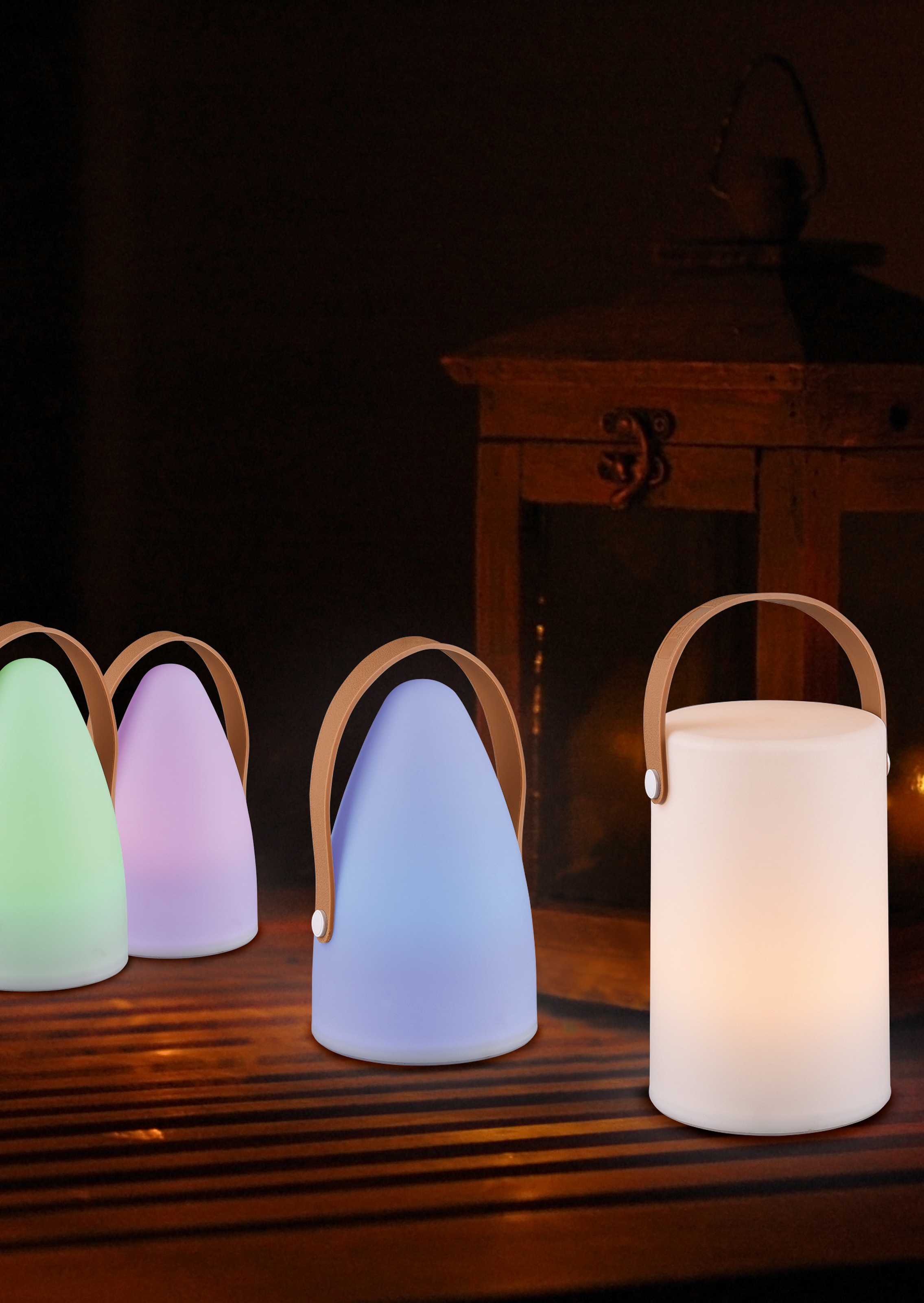 TRIO Leuchten LED für 1 Garantie mit kaufen »Aruba«, und Innen- RGB-Farbwechsel, XXL Jahren online Aussenbereich, IP44, flammig-flammig, Außen-Tischleuchte | 3 Gartenleuchte
