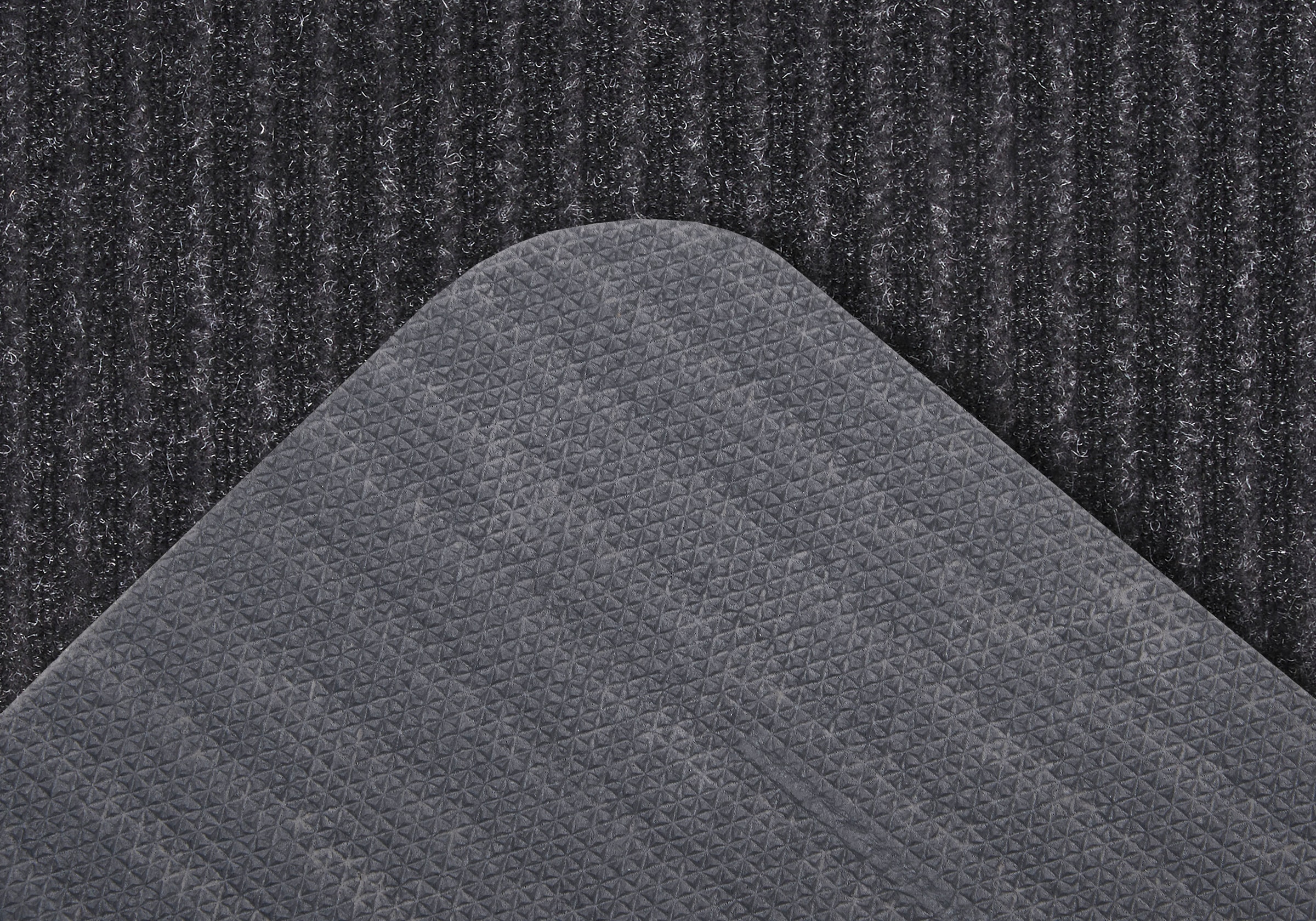 HANSE Home Fußmatte »Ribbed Mat, Türmatte«, rechteckig, 4 mm Höhe, Schmutzfangmatte, rutschfest, waschbar, wetterfest, Innen, Außen, Flur
