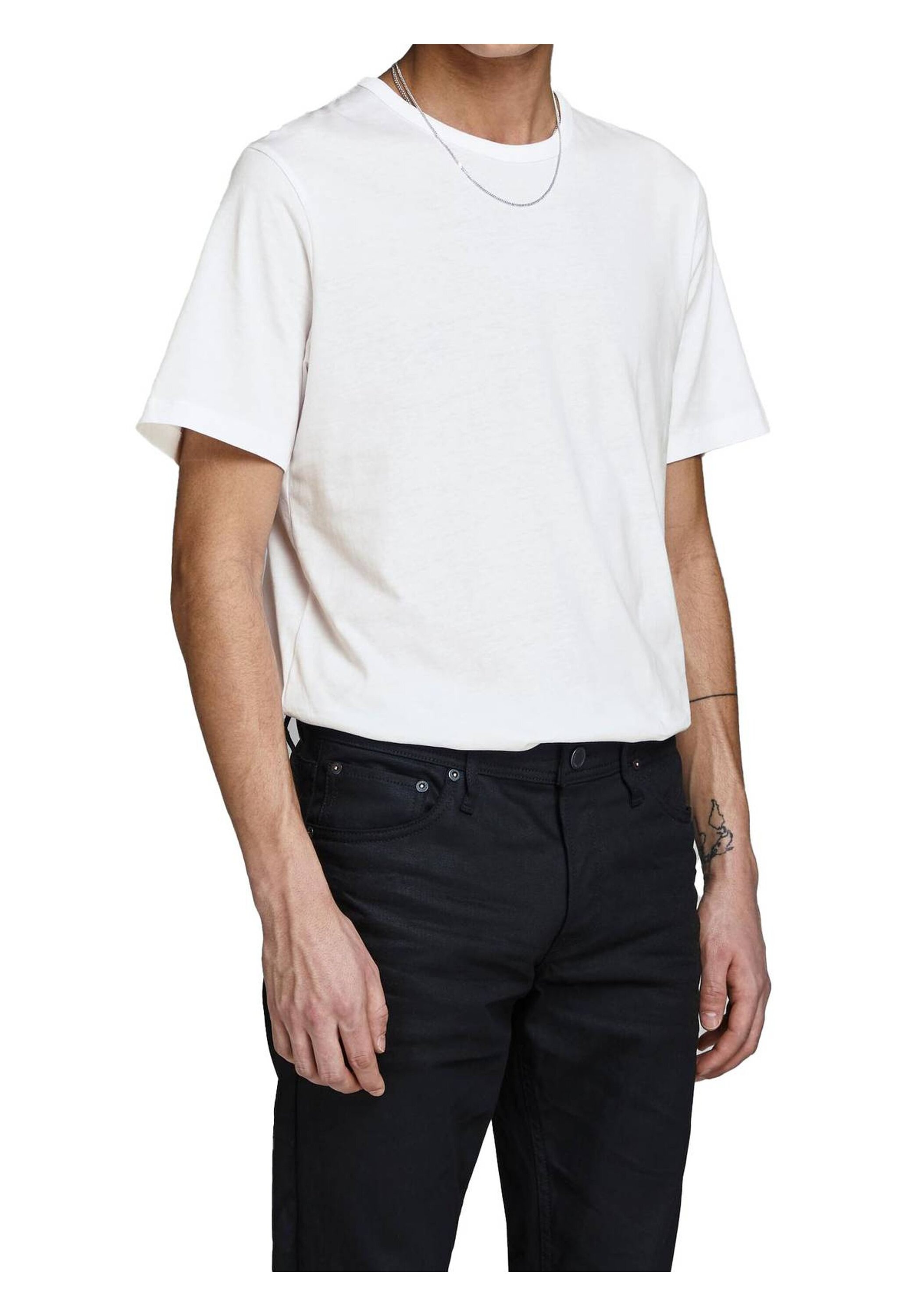 Jack & Jones T-Shirt »T-Shirt JACBASIC CREW NECK TEE 2PK 2er Pack«