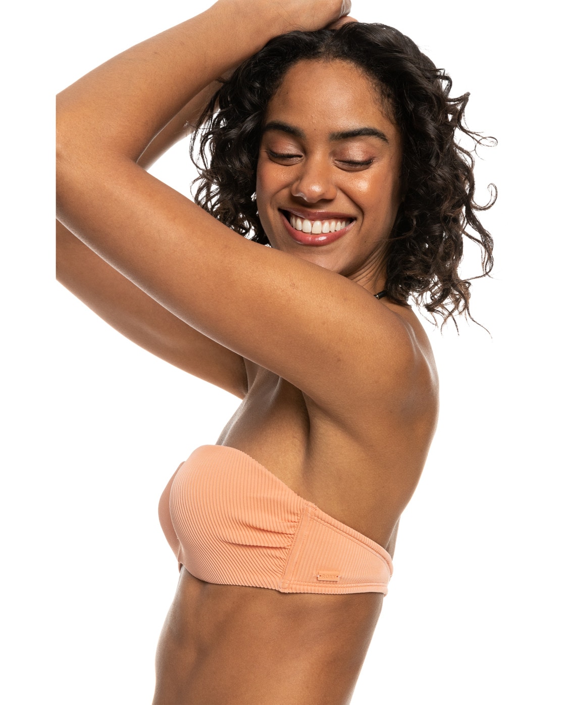 Roxy Bandeau-Bikini-Top »Roxy Love The Beach Vibe«
