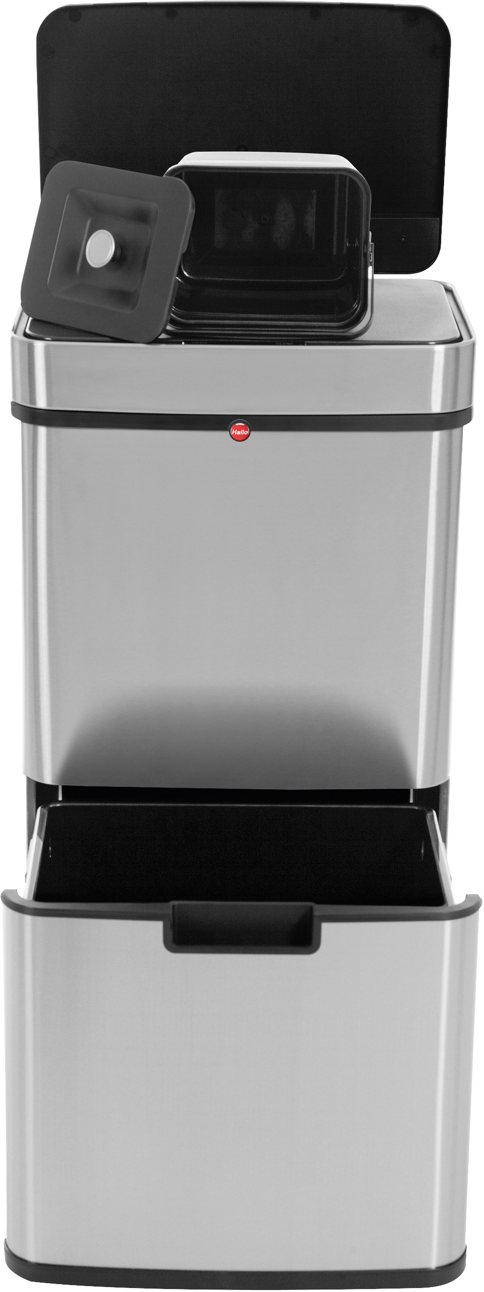 Hailo Mülltrennsystem »Stand AFS Öko Vario XL«, SensorDeckelöffnung