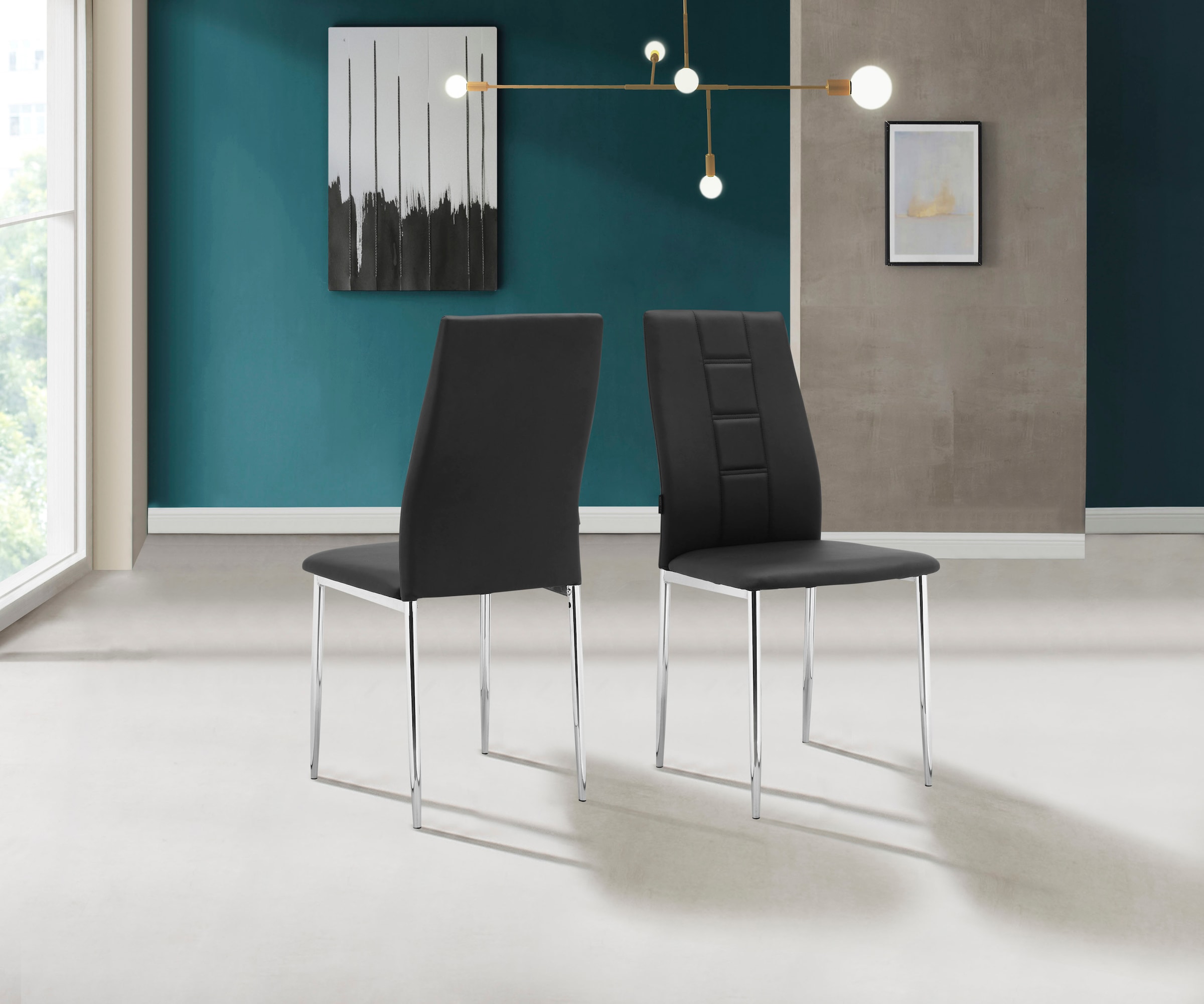 INOSIGN Esszimmerstuhl »Acilino«, 2 St., Kunstleder, im 2er Set erhältlich, mit Sitz... kaufen