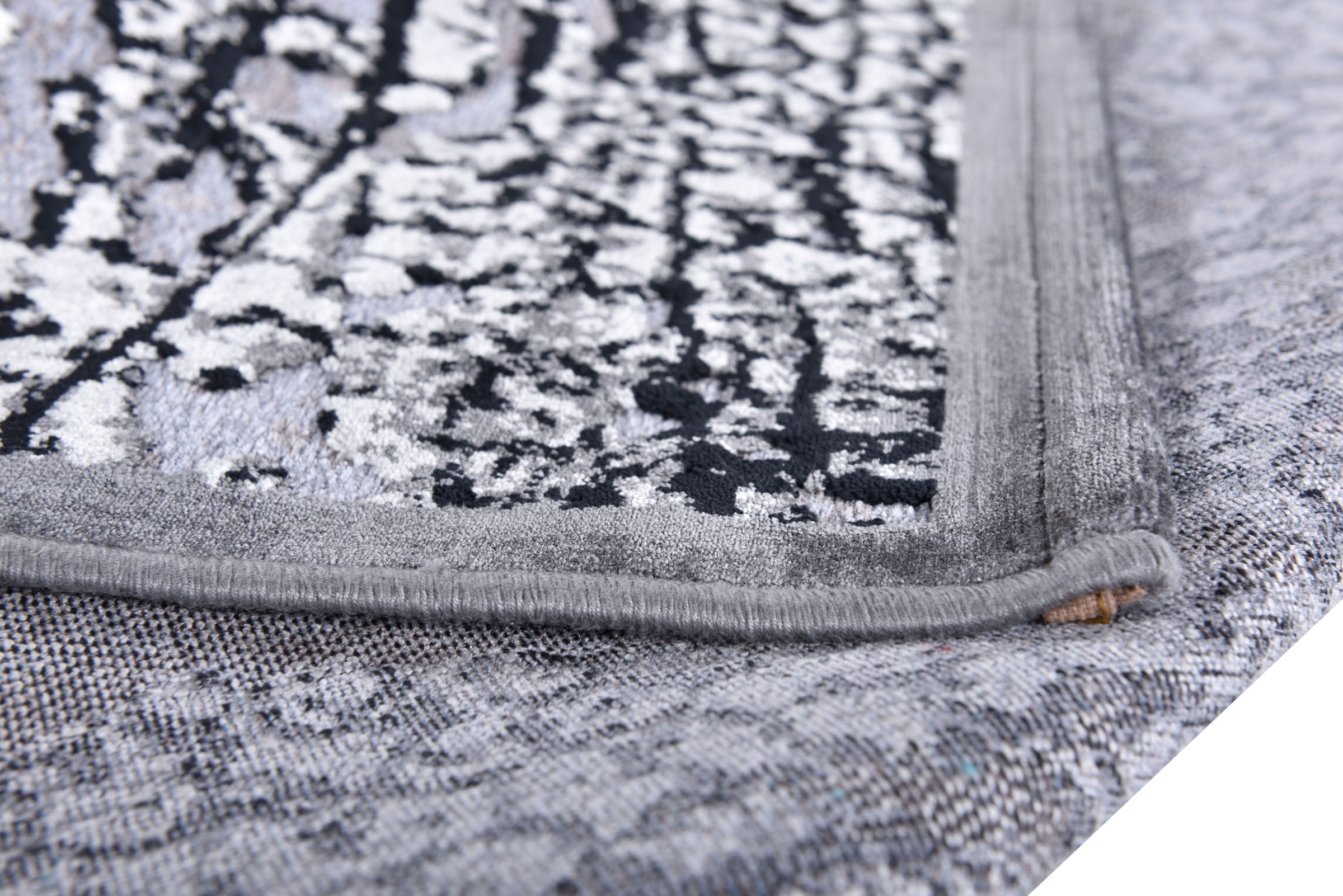 Gino Falcone Teppich »Orelia 102«, rechteckig, 7 mm Höhe, Kurzflor, modernes Design, mit leichtem Glanz, Wohnzimmer