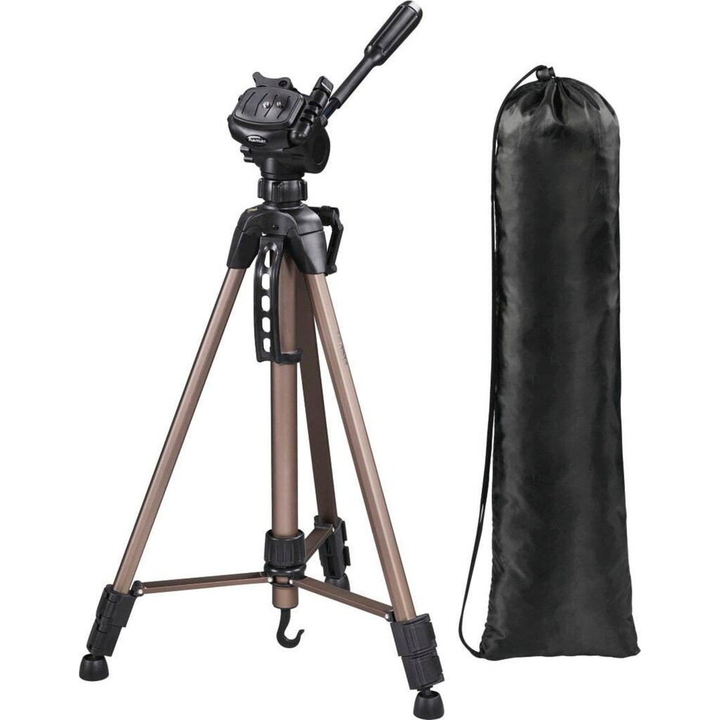 Hama Dreibeinstativ »Dreibein Fotostativ, 3-Wege-Kopf, Star 61, 60-153 cm«