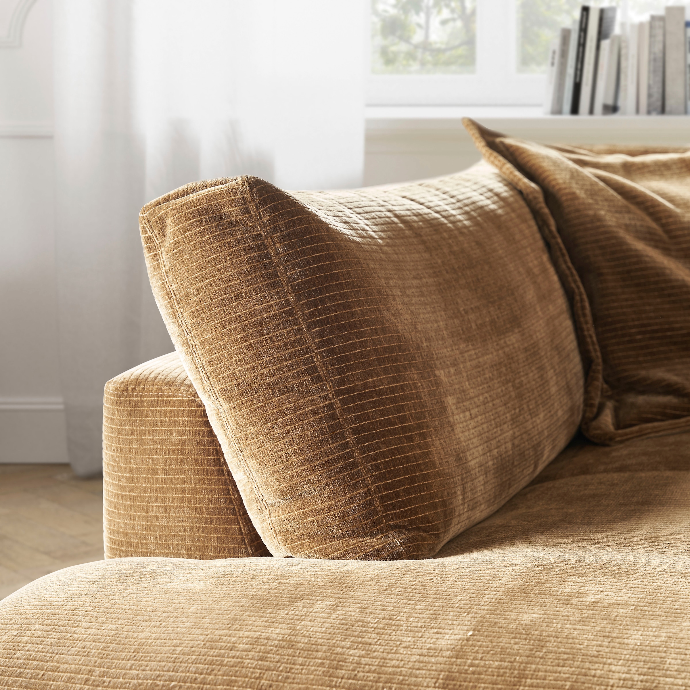 Musterring Ecksofa »Lucia«, mit großem Longchair, verschiedene Farben, B304 x T224 cm