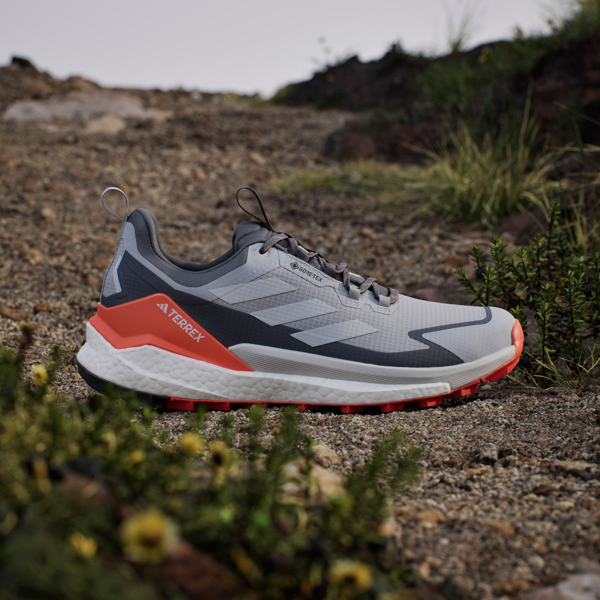adidas TERREX Wanderschuh »FREE HIKER 2.0 LOW GORE-TEX«, wasserdicht