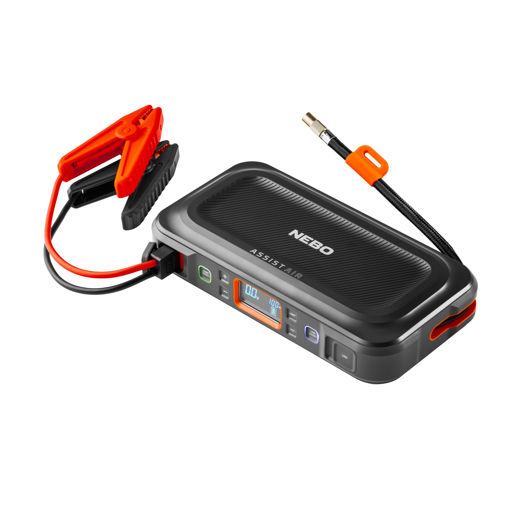 Starthilfegerät »ASSIST AIR JUMP STARTER«, Kompressor-Funktion, Notleuchte, Powerbank