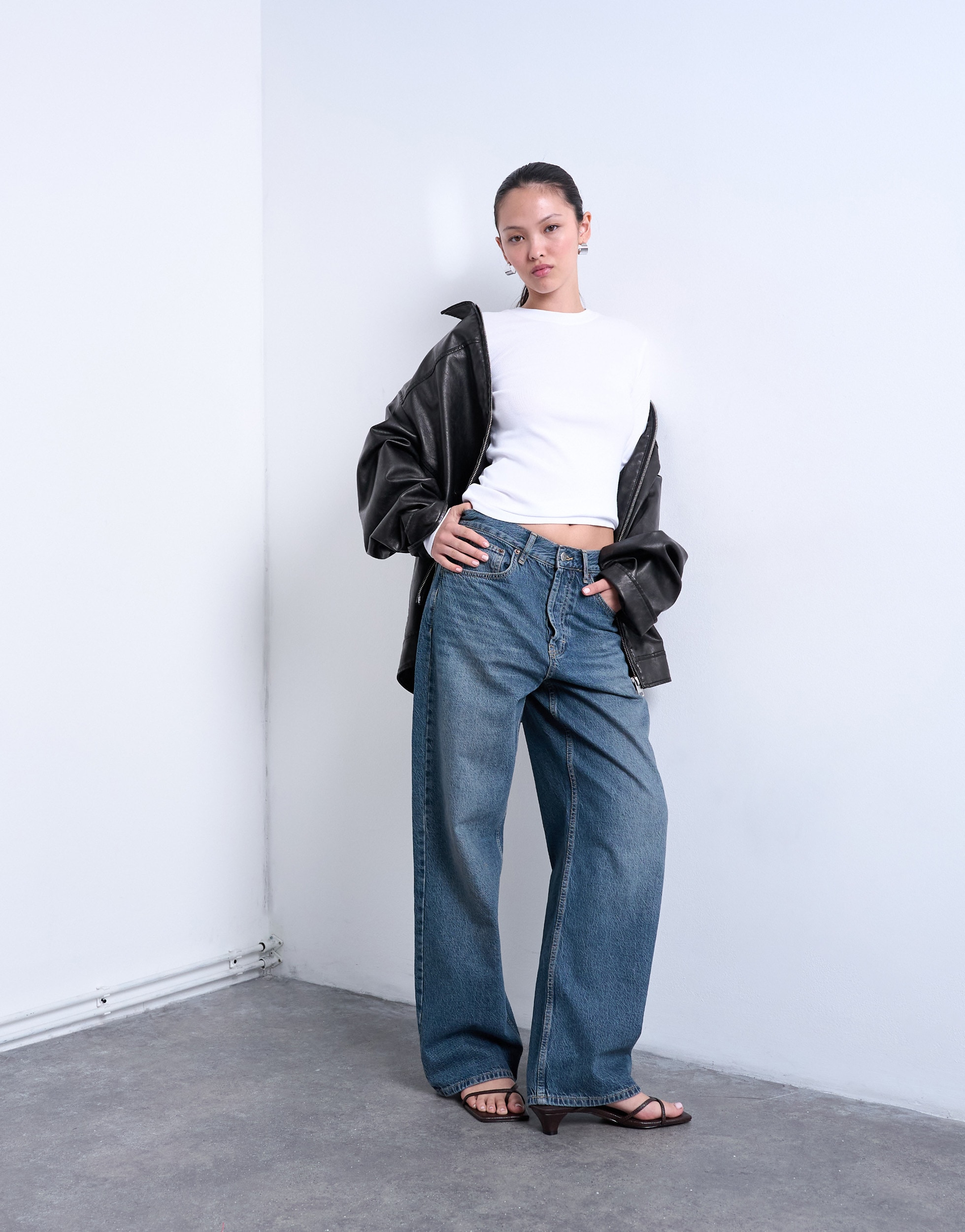 TOPSHOP Langarmshirt »TSEVERYDAY LS TOP JRS NOOS« Baumwolle, regular fit