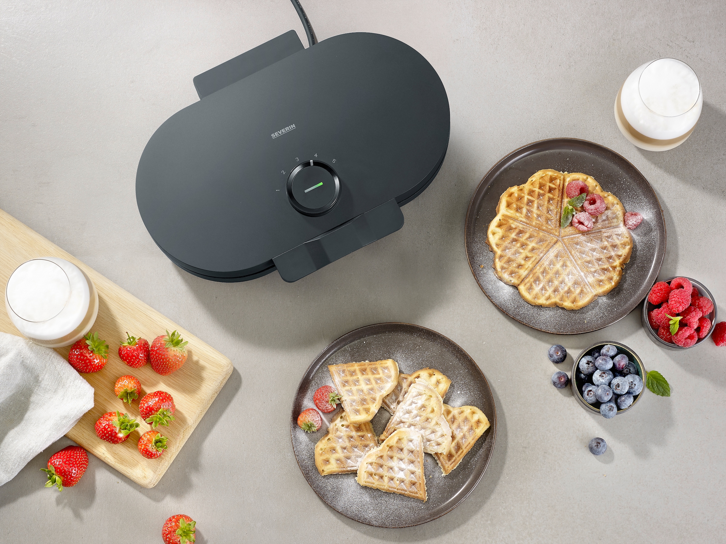 Severin Waffeleisen »WA 2118«, 1200 W