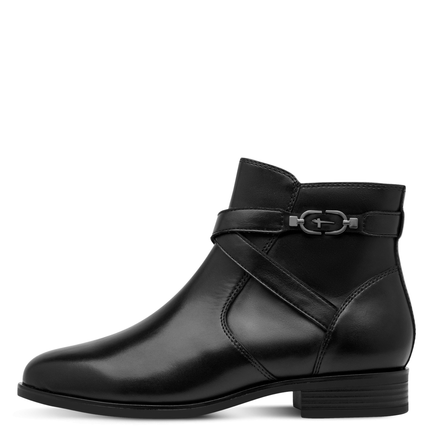 Tamaris Stiefelette  Blockabsatz, Basic-Boots mit dezentem Zierriemen