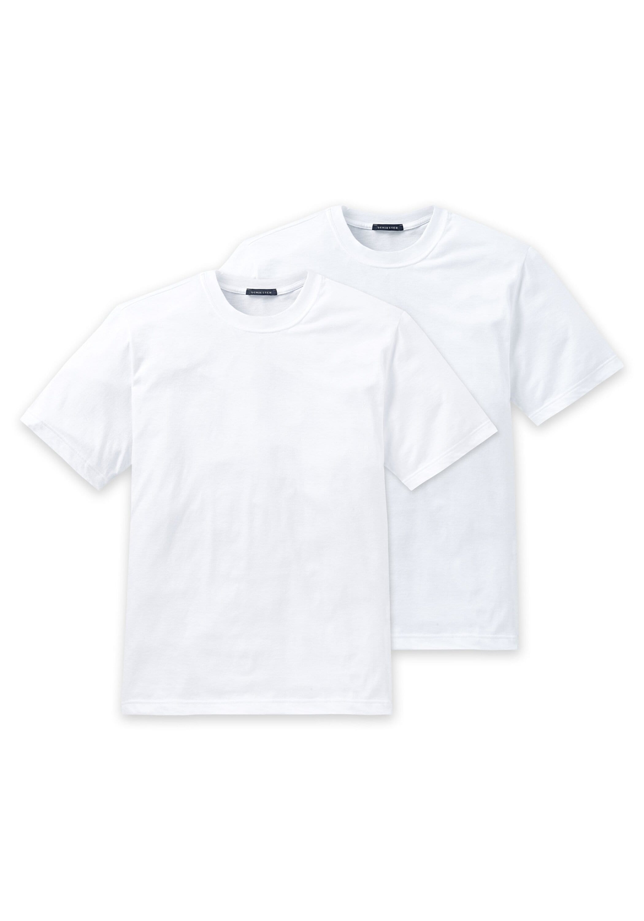 Schiesser Unterhemd »T-Shirt American T-Shirt 2er Pack«