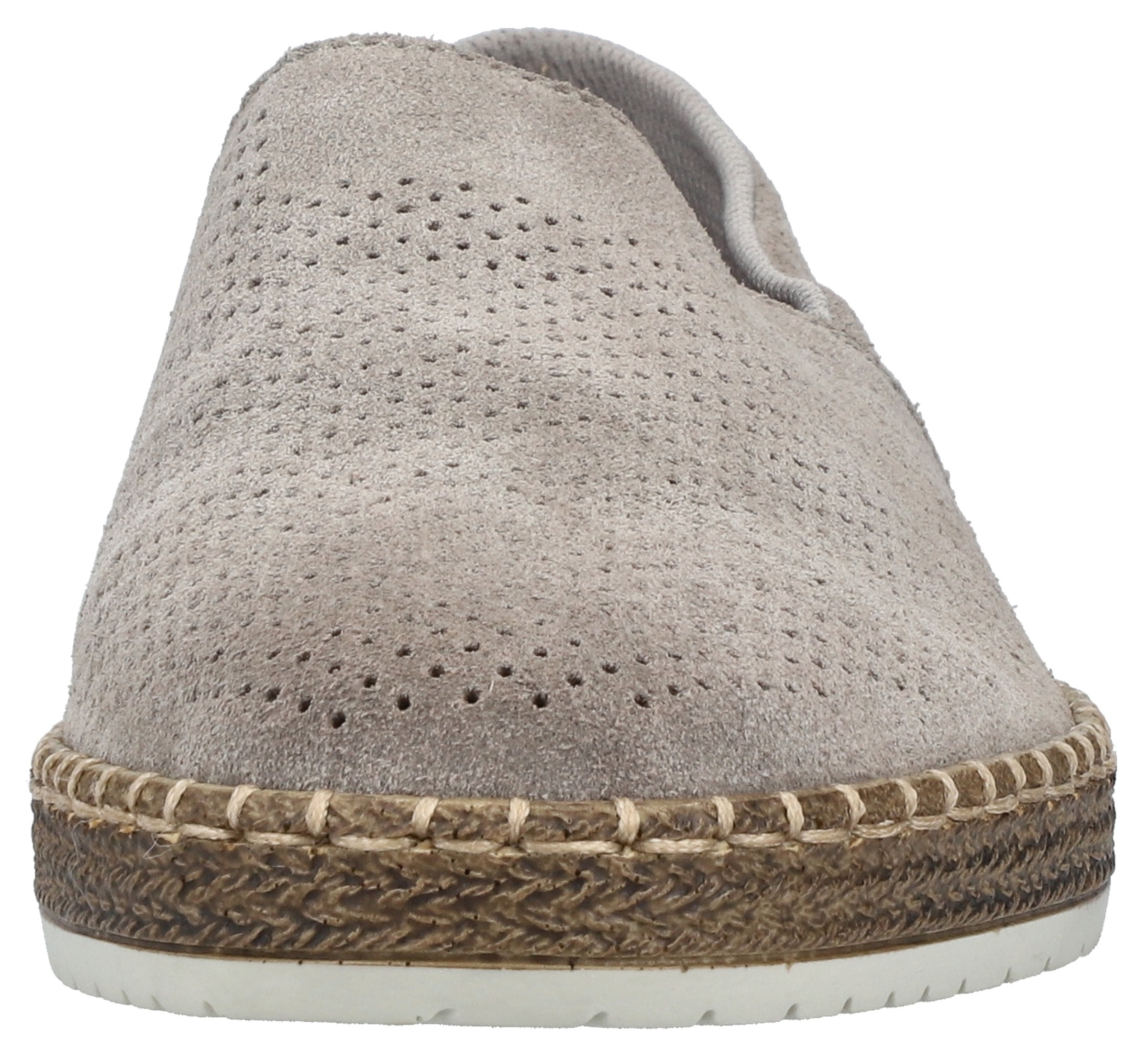 Rieker Slipper  , Schlupfschuh, Casual-Slipper, Mokassin mit Perforation
