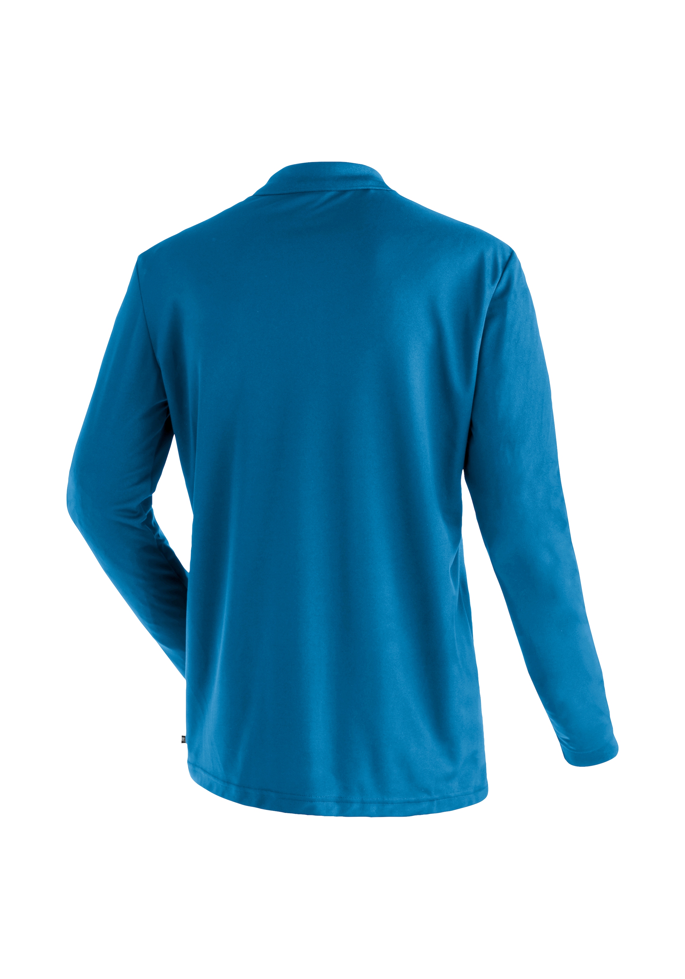 Maier Sports Poloshirt »Ulrich L/S«, Herren Funktionsshirt, langarm Freizeitshirt mit Hemdkragen, Reg. Fit