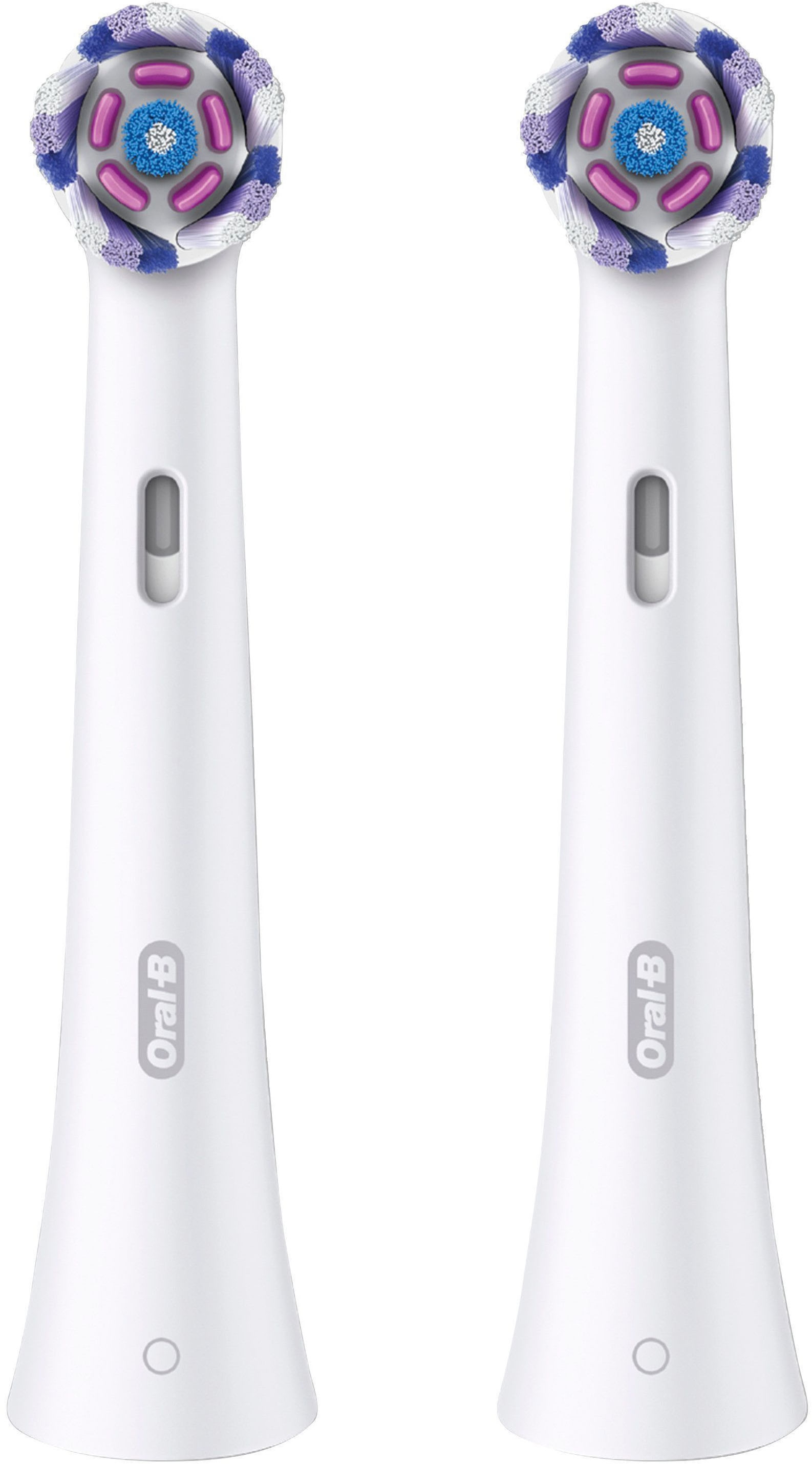 Oral-B Aufsteckbürsten »Oral-B iO Strahlendes Weiss«, fortschrittliche Plaque-Entfernung, Poliereinsätze zur Zahnaufhellung
