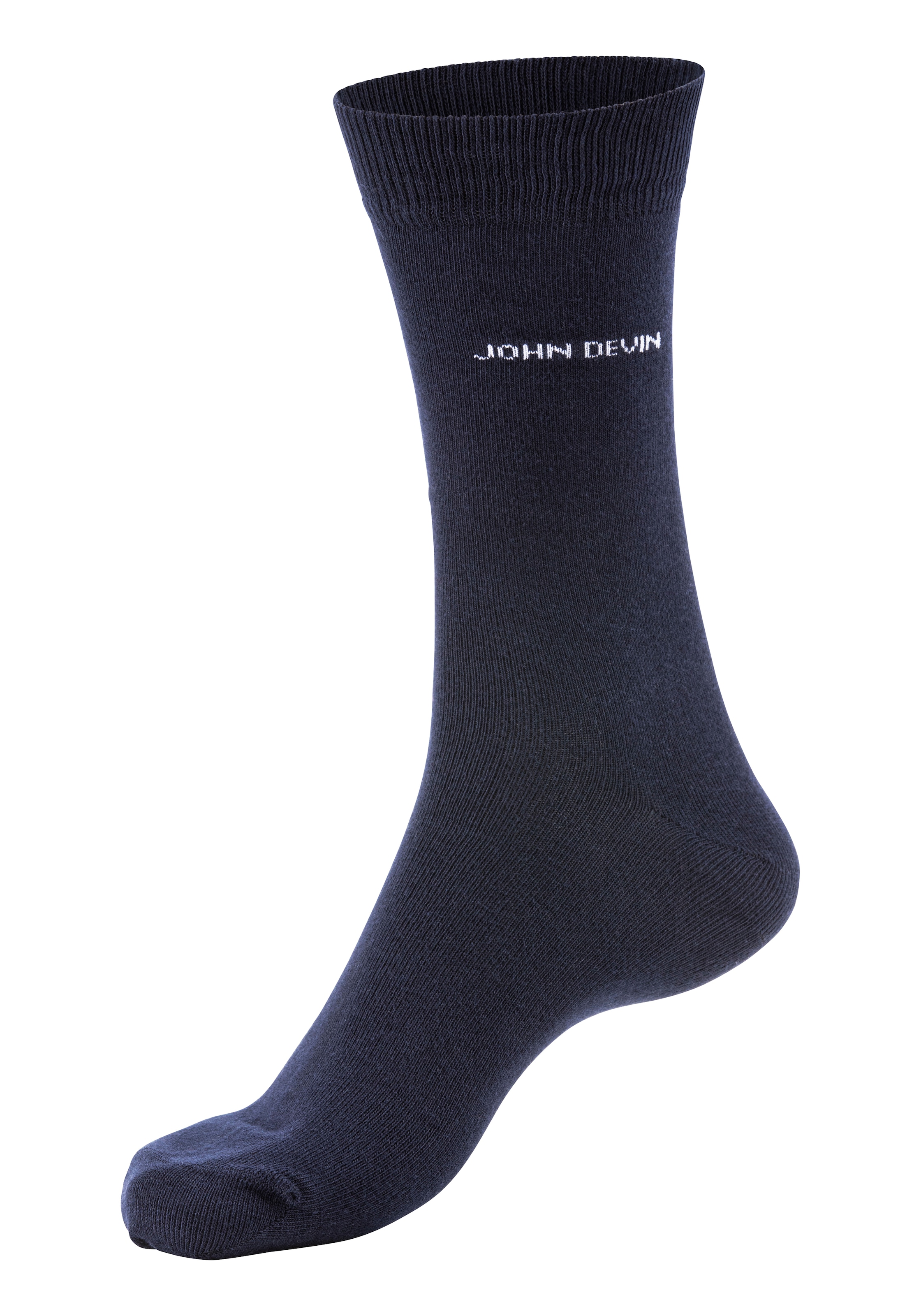 John Devin Basicsocken, (Packung, 7 Paar), für jeden Tag