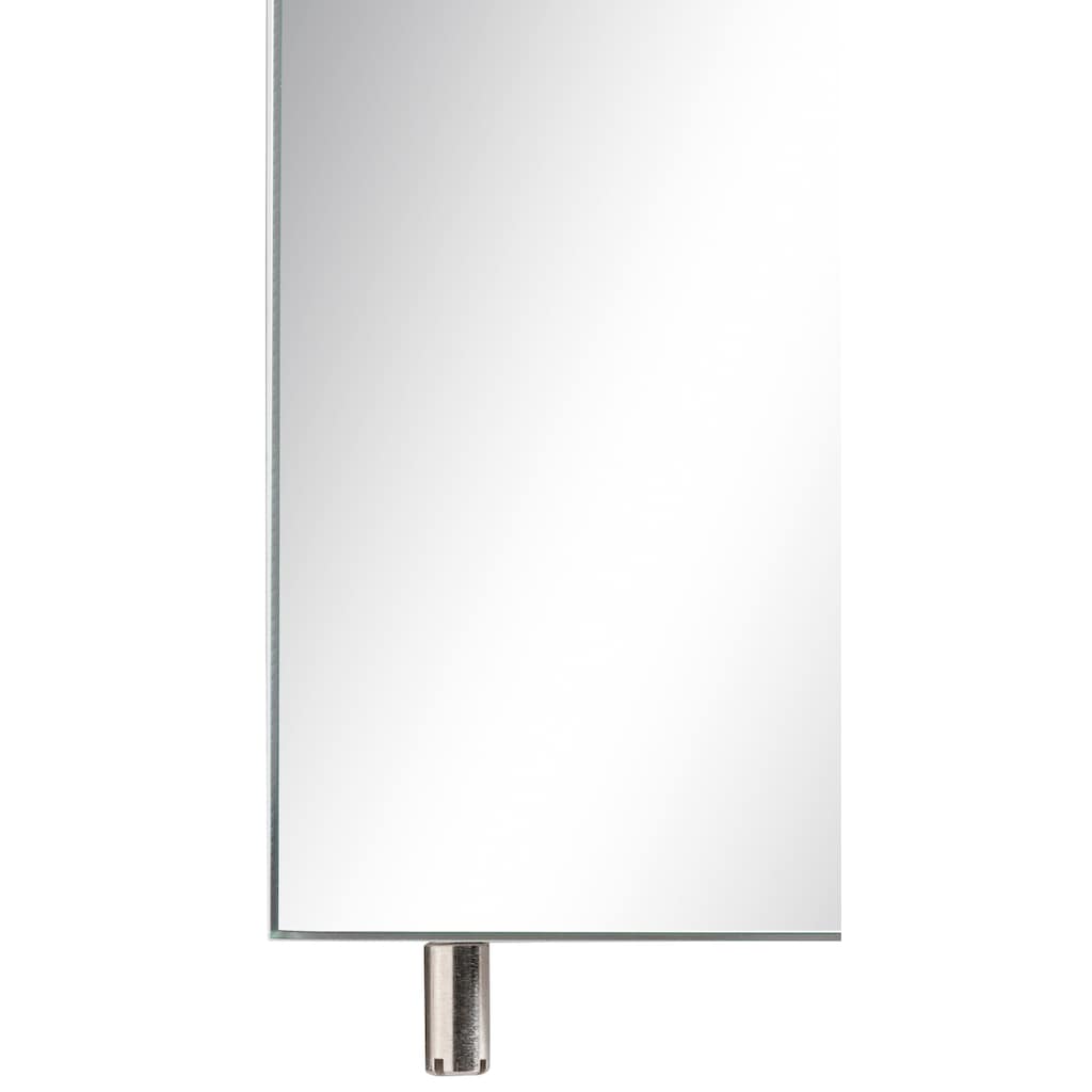 Schildmeyer Spiegelschrank »Dorina«, Breite 80 cm, 3-türig, LED-Beleuchtung, Schalter-/Steckdosenbox