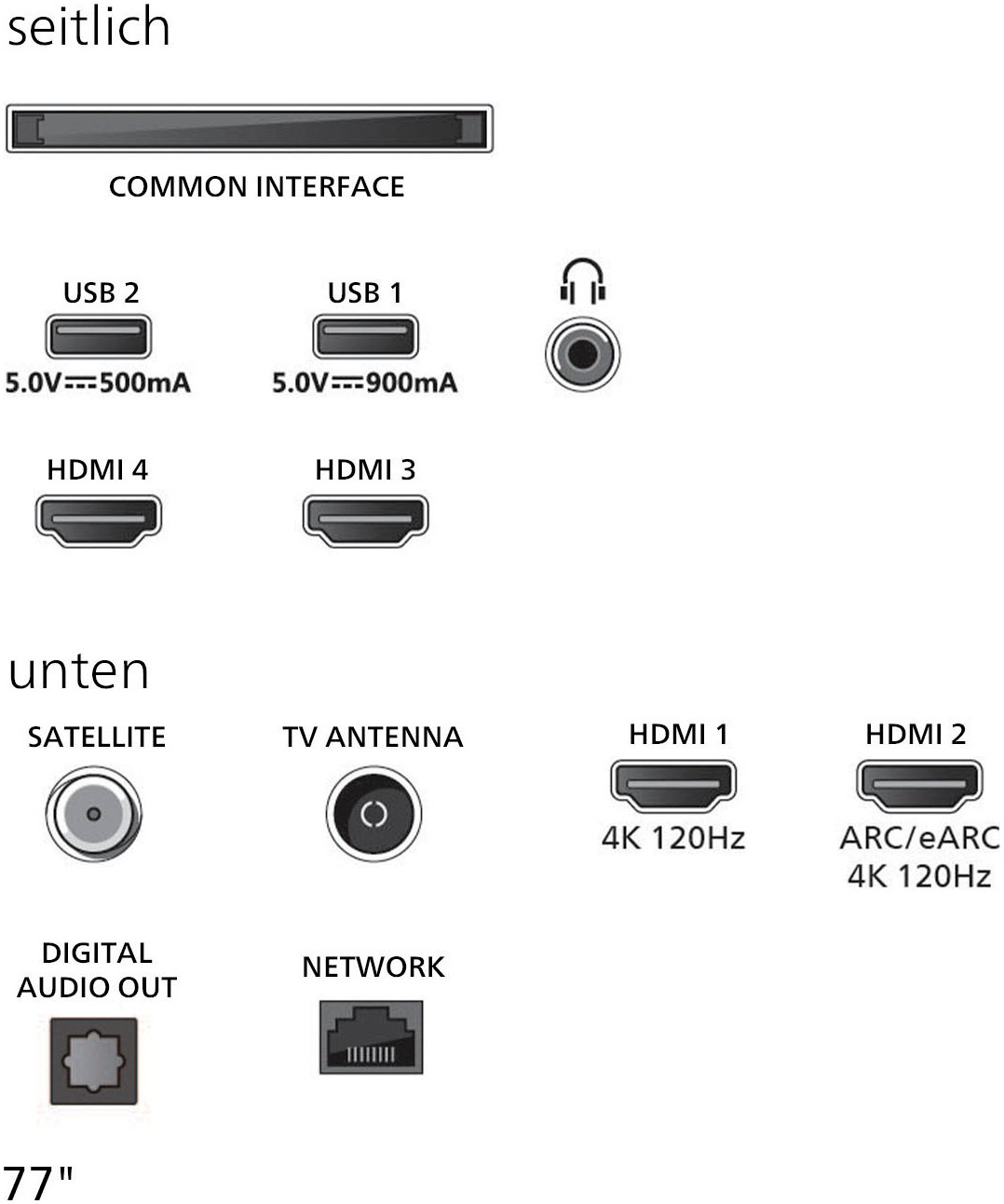 Philips OLED-Fernseher »77OLED810/12«, 4K Ultra HD, Google TV-Smart-TV