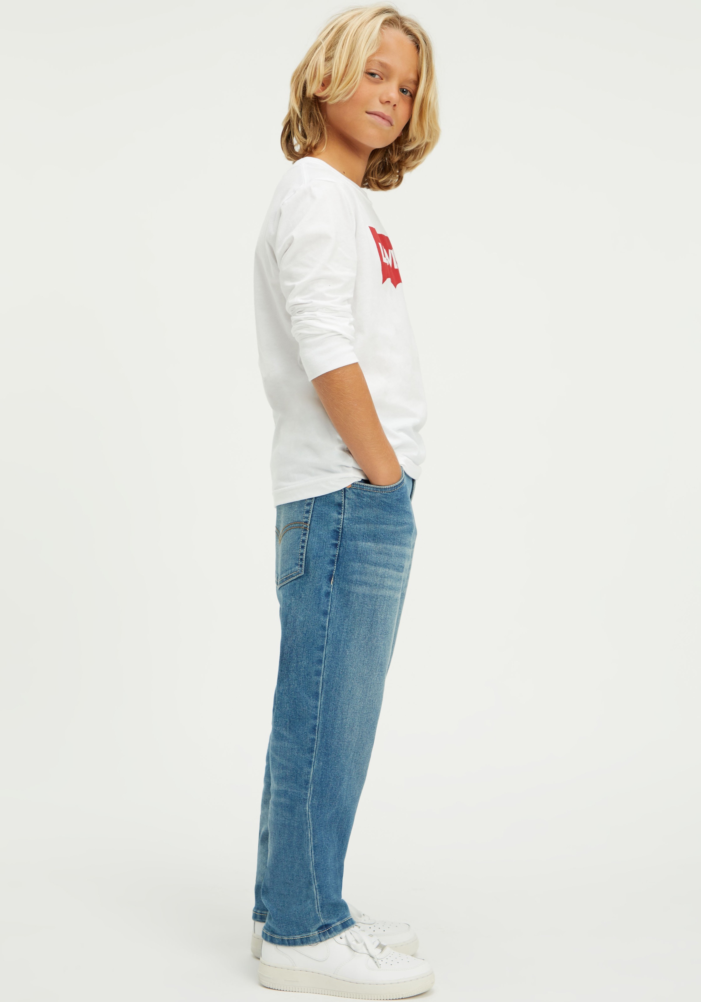 Levi's® Kids Langarmshirt »L/S BATWING TEE«, for BOYS