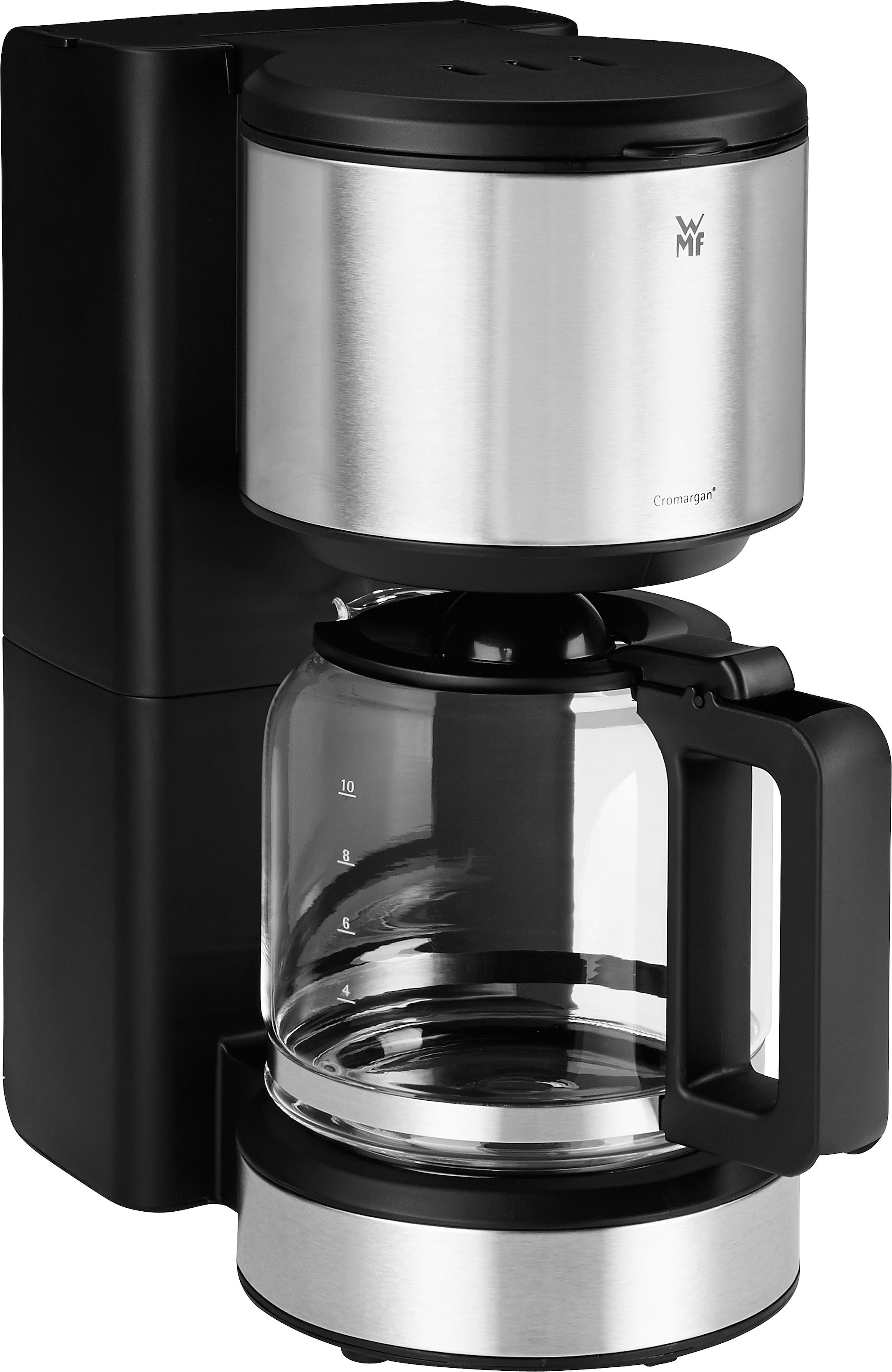 WMF XXL »Stelio Kaffeekanne, Aroma«, Papierfilter, Garantie 3 mit 1,25 Filterkaffeemaschine Jahren l mit Glaskanne