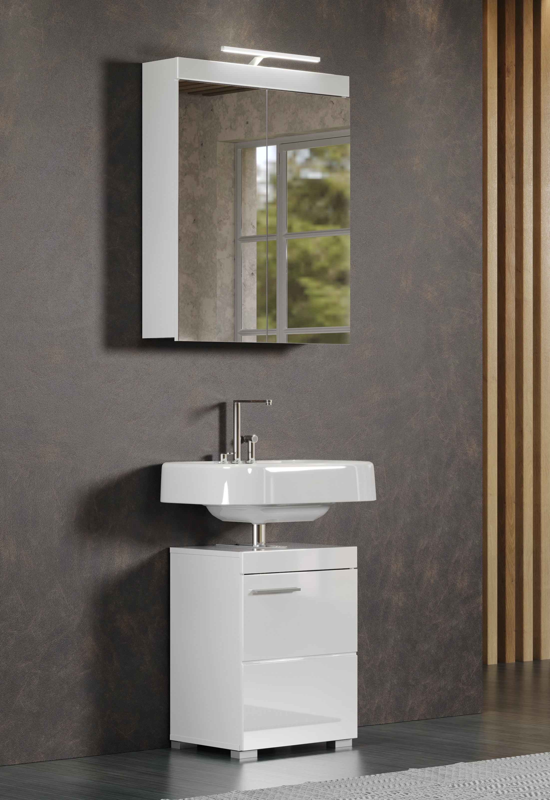 welltime Waschbeckenunterschrank »Avena« 1 Stk. tlg.