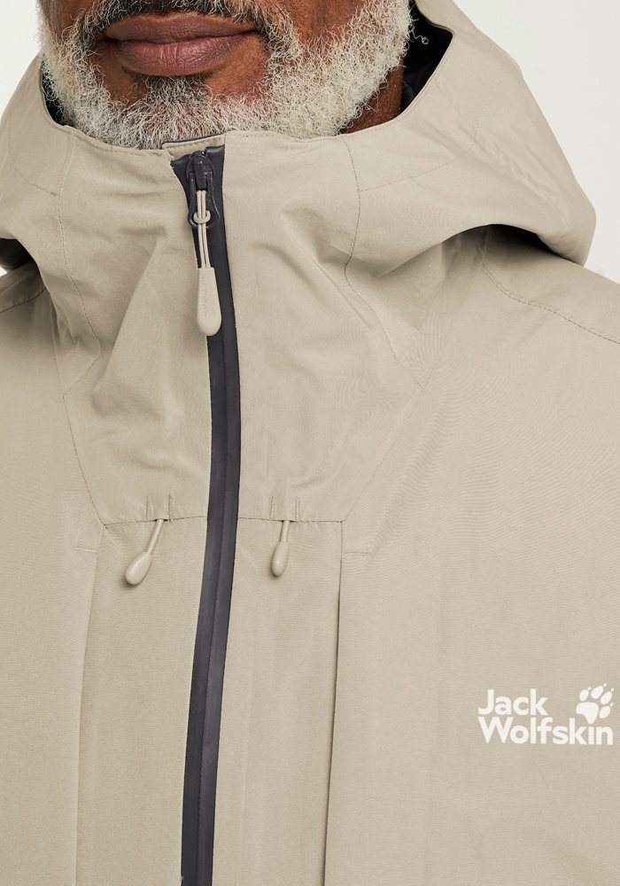 Jack Wolfskin 3-in-1-Funktionsjacke »ICECAPE 3IN1 DOWN JKT M RDS« mit Kapuze