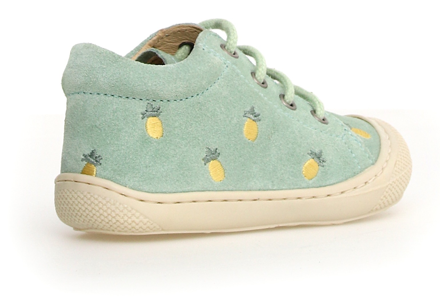 Naturino Lauflernschuh »COCOON EMBR.PINEAPPLES«, Babyschuh, Sneaker, Kindergartenschuh mit Ananas Stickerei