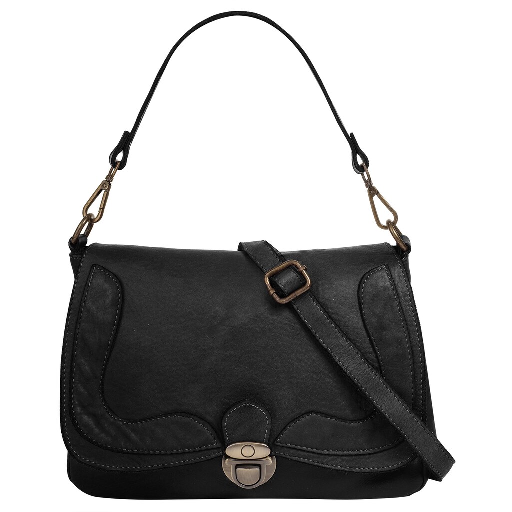 Samantha Look Umhängetasche echt Leder Made in Italy Samantha Look Umhängetasche echt Leder Made in Italy