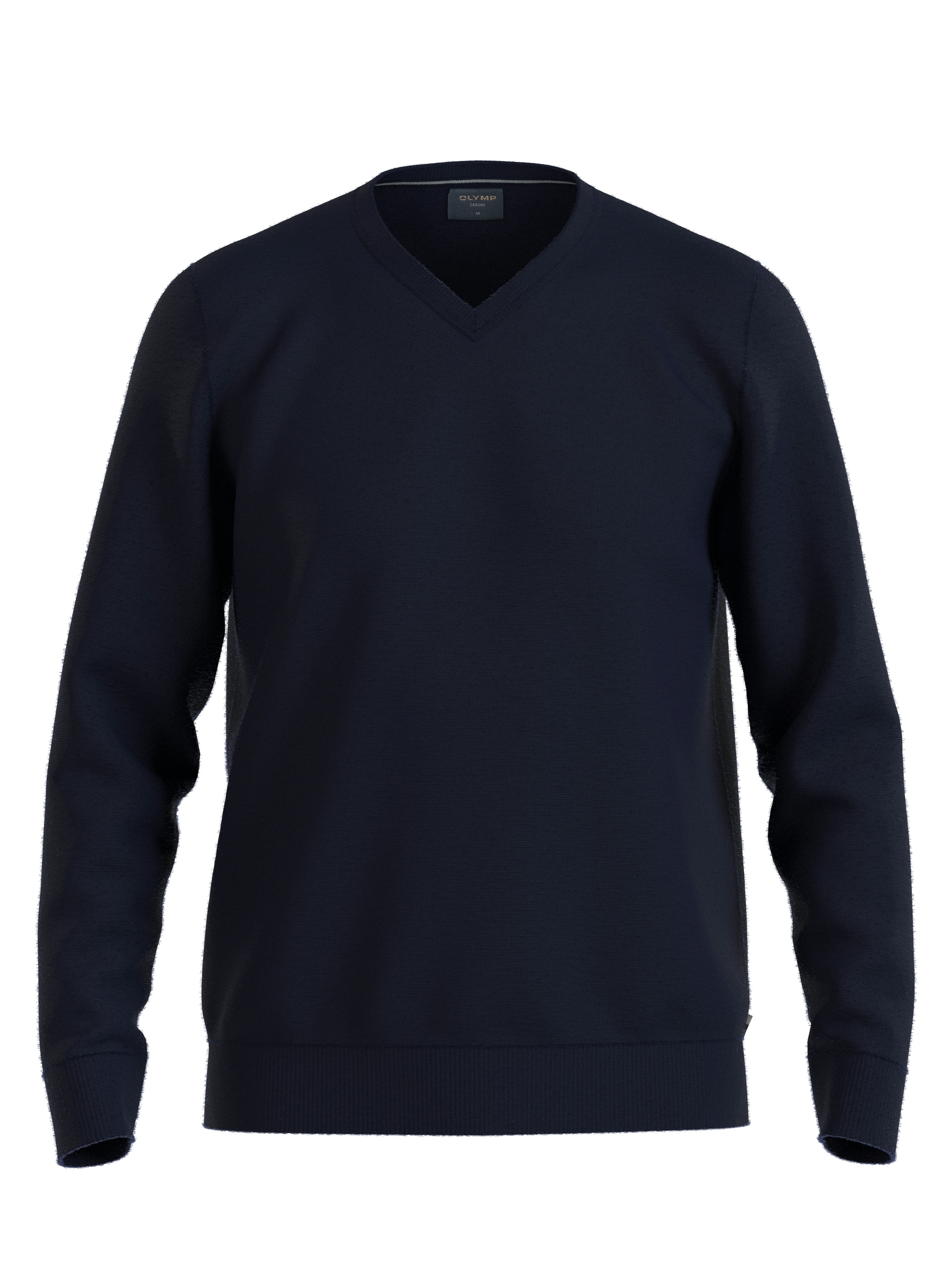 OLYMP V-Ausschnitt-Pullover »OLYMP Strick Casual« klassischer Strickpullover