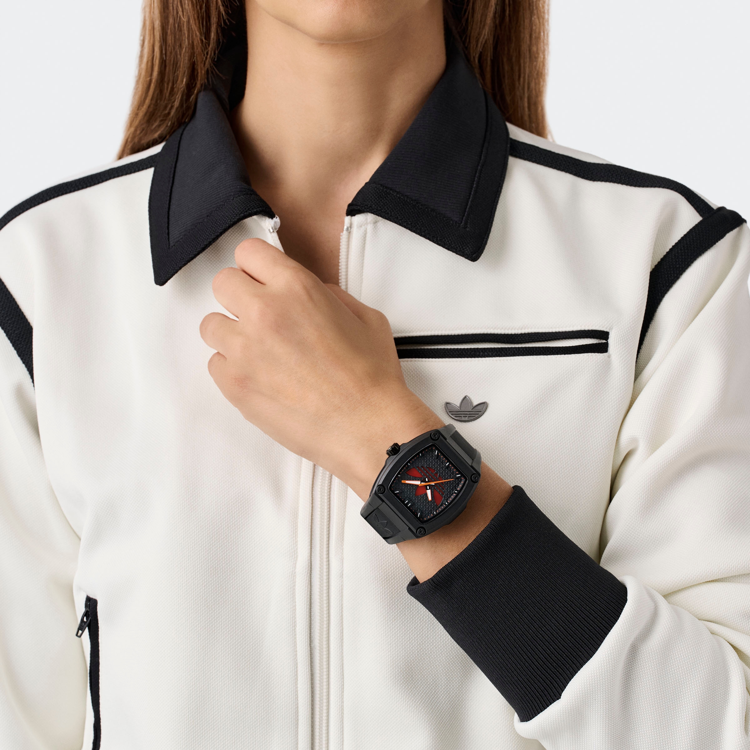 adidas Originals Quarzuhr »CITY TECH FIVE« Armbanduhr, Herrenuhr, Damenuhr, Resinarmband, Leuchtzeiger