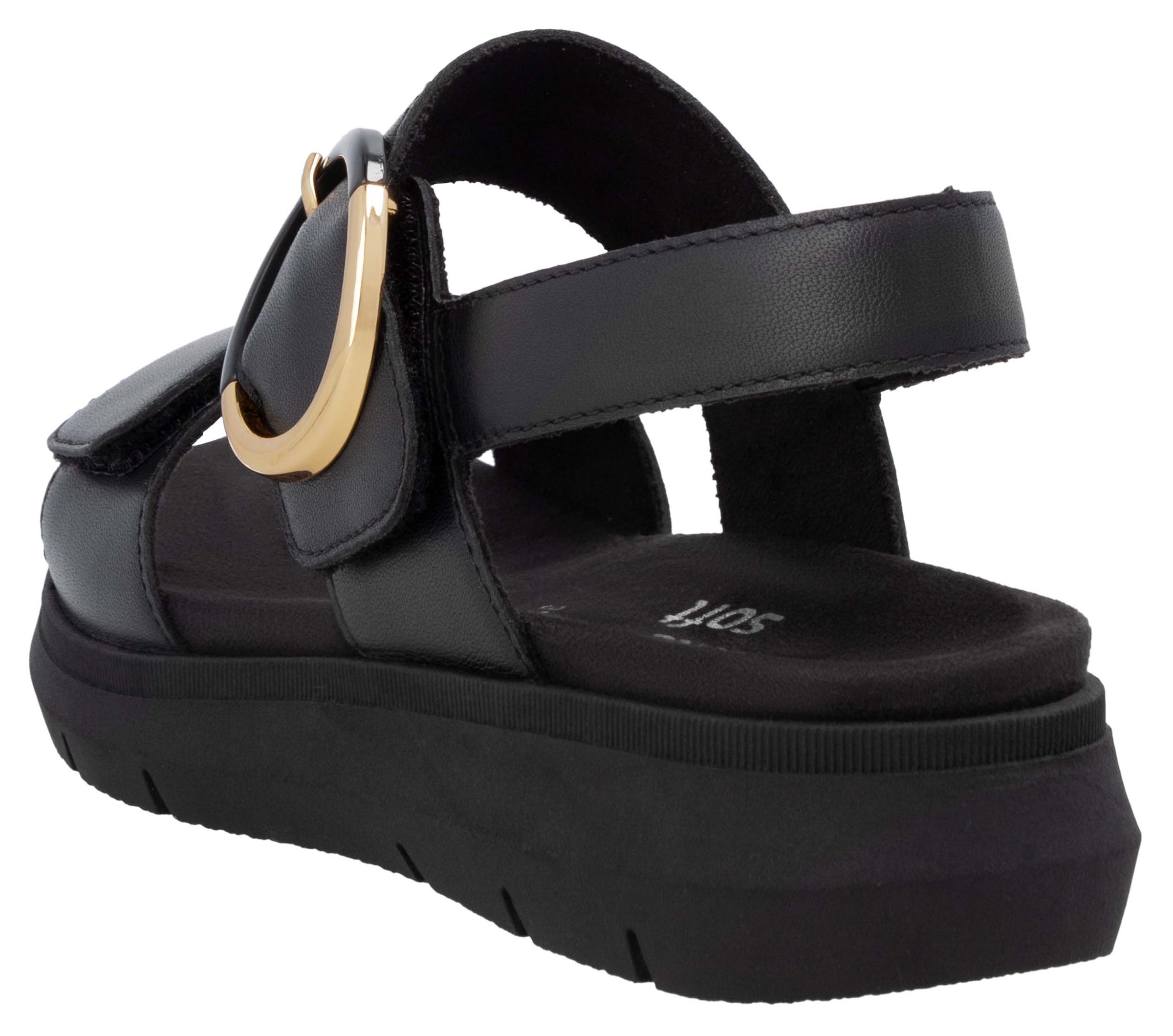 Remonte Riemchensandale, Sandale, Bequemschuh, Sommerschuh mit praktischen Klettverschlüssen