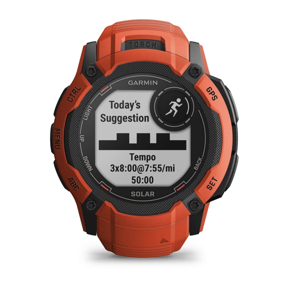 Garmin Smartwatch »Instinct 2X Solar«, (2,8 cm / 1,1 Zoll), Proprietär