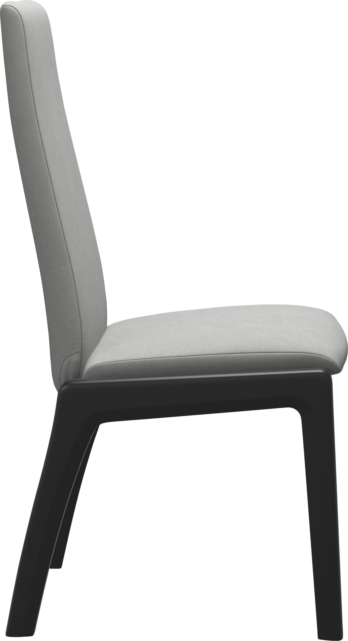 Stressless® Polsterstuhl »Laurel« () High Back, Größe M, mit abgerundeten Beinen in Schwarz
