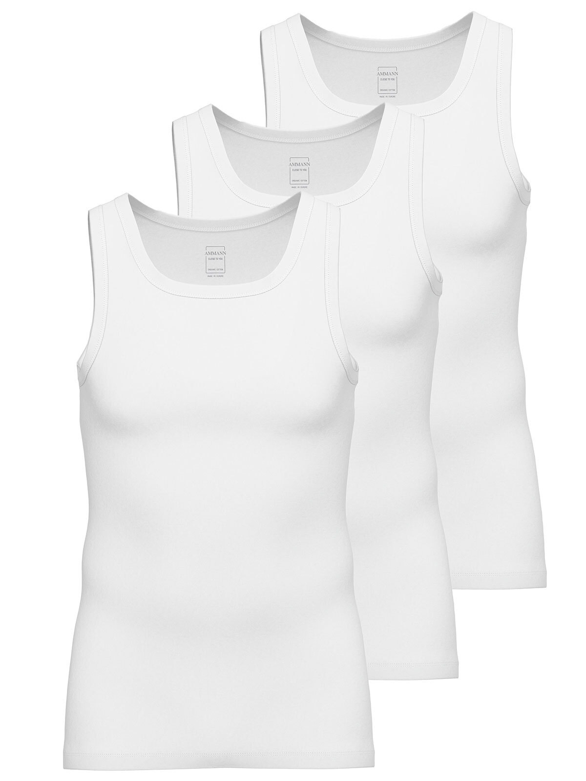 Ammann Achselhemd »3er Pack Athletic Shirt Day Modern / Close to you«