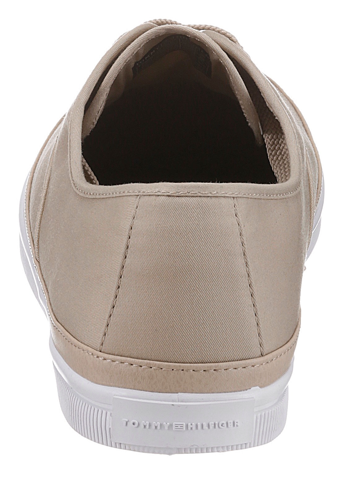 Tommy Hilfiger Sneaker »ESSENTIAL KESHA LACE SNEAKER«, gestickter Logoflagge, E-Weite, Freizeitschuh, Halbschuh, Schnürschuh