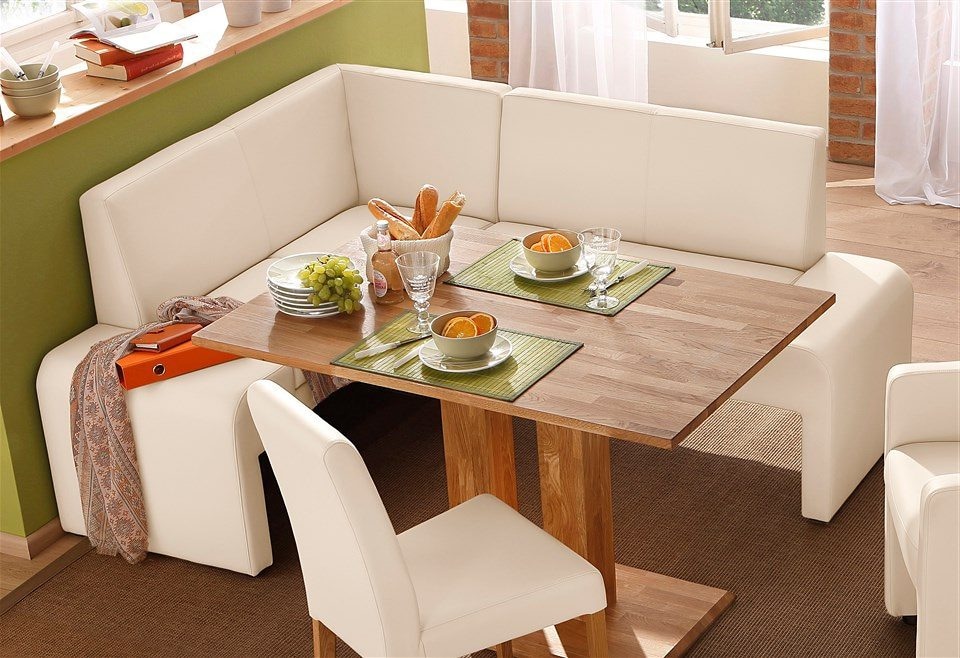Home affaire, Eckbank »Bologna« in 2 Größen (langer Schenkel 180 oder 200 cm), verschiedene Qualitäten, beige (Montana 1793),